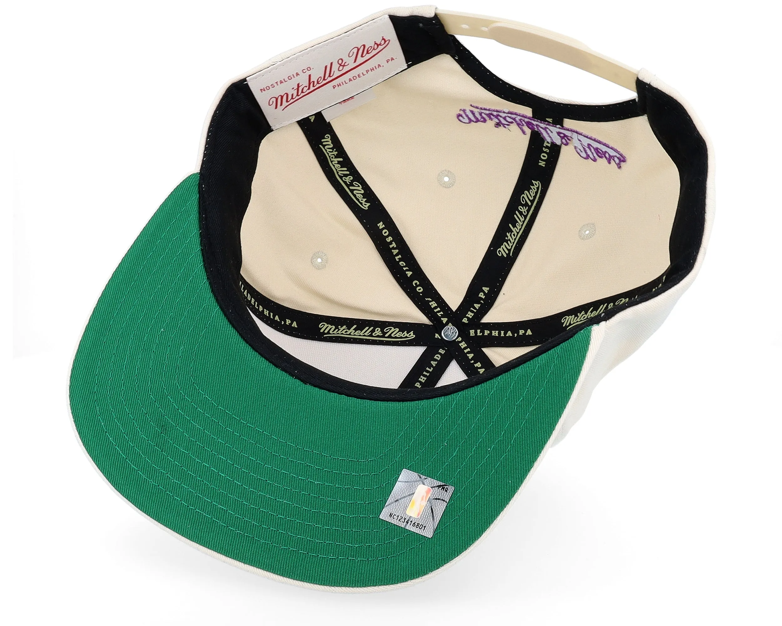Men's Mitchell & Ness NBA Reframe Retro Snapback Hwc Raptors sold by Zulily product image thumbnail 5