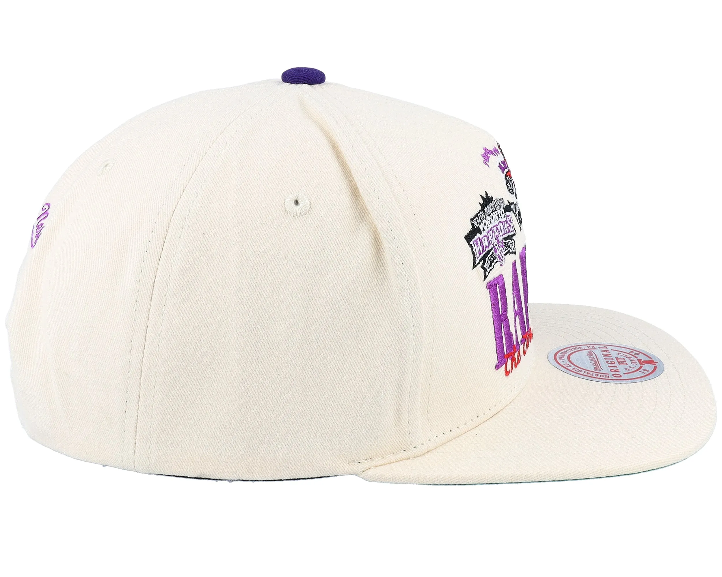 Men's Mitchell & Ness NBA Reframe Retro Snapback Hwc Raptors sold by Zulily product image thumbnail 4