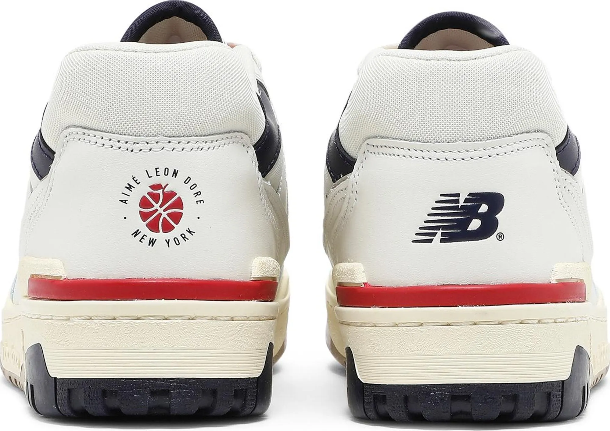 Men's New Balance Bb550 'Aime Leon Dore White Navy Red' sold by Zulily product image thumbnail 4