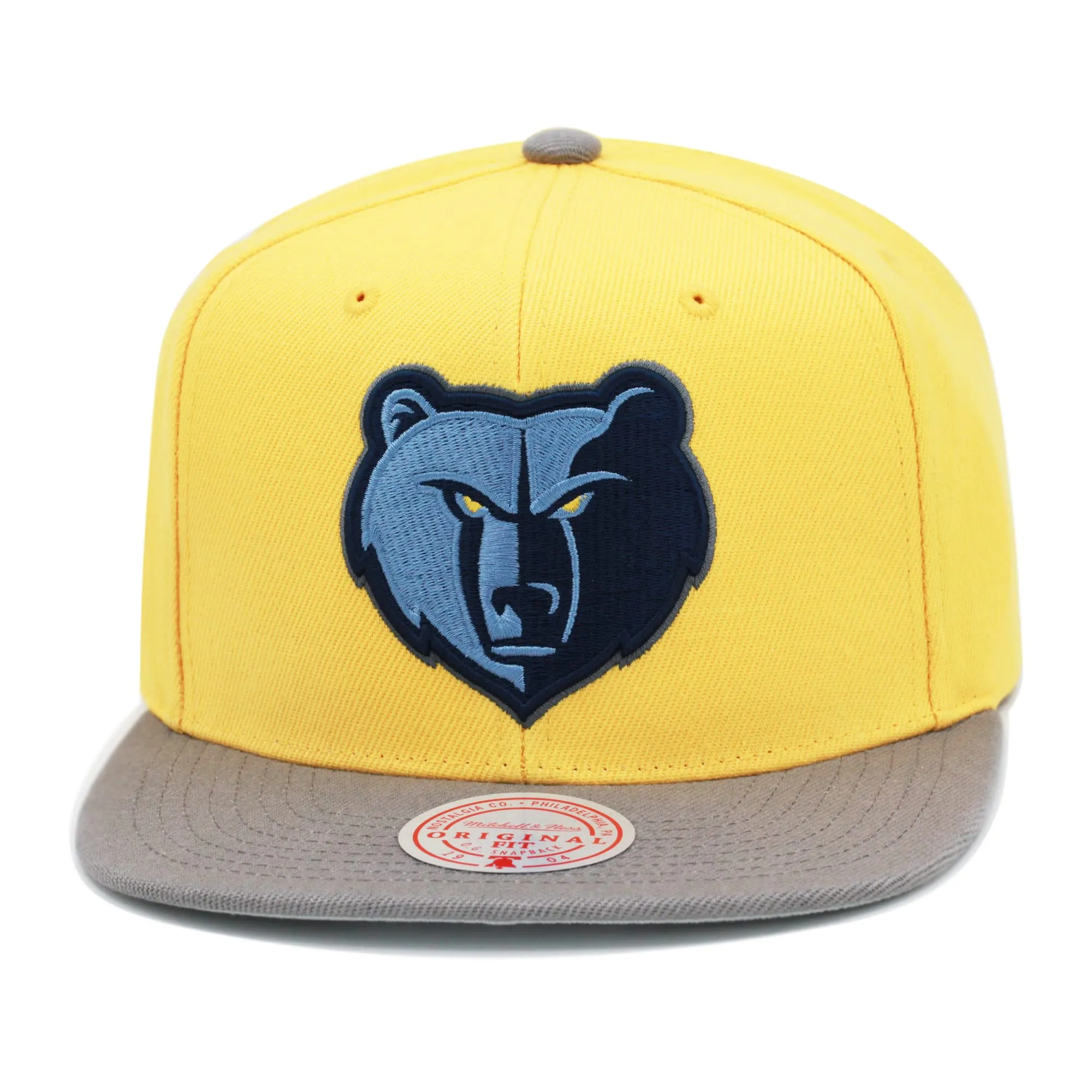 Men's Mitchell & Ness NBA Core Basic Snapback Grizzlies - Gold-Grey sold by Zulily