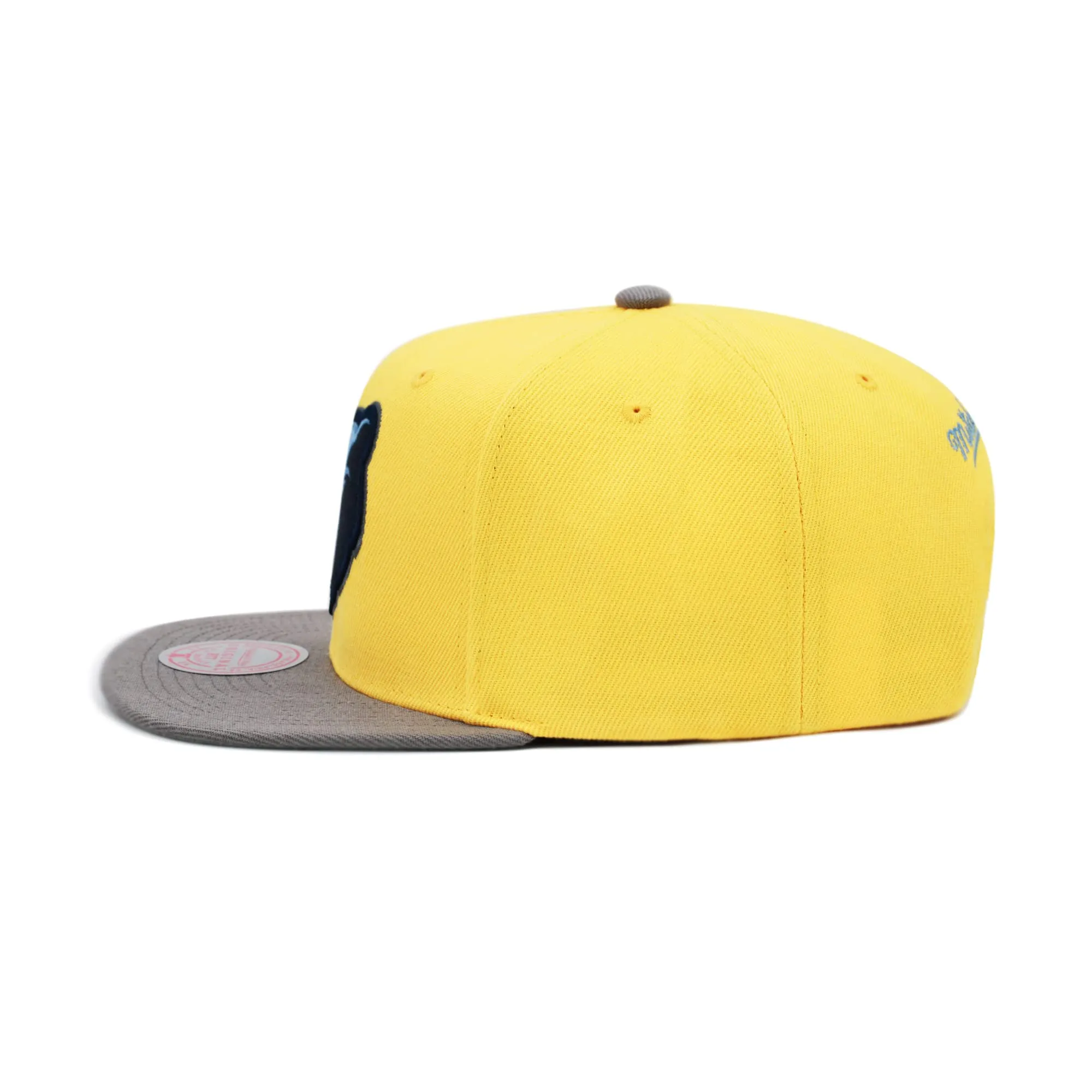 Men's Mitchell & Ness NBA Core Basic Snapback Grizzlies - Gold-Grey sold by Zulily product image thumbnail 2
