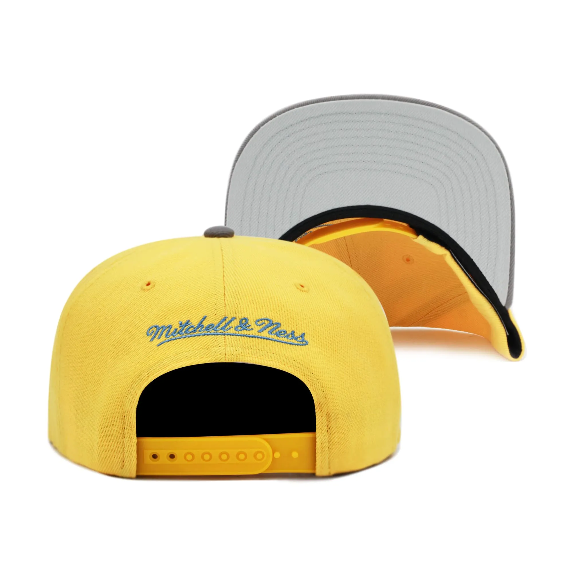 Men's Mitchell & Ness NBA Core Basic Snapback Grizzlies - Gold-Grey sold by Zulily product image thumbnail 3
