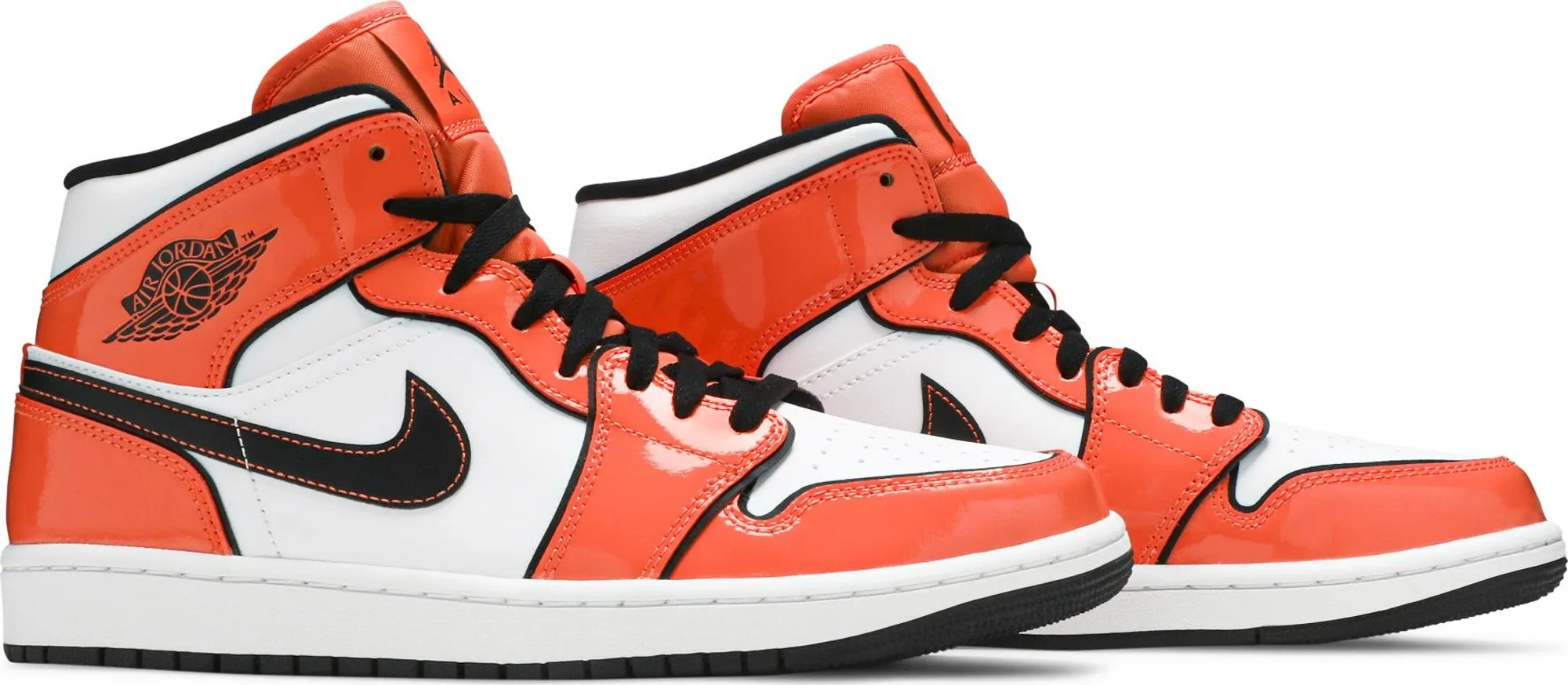 Men's Air Jordan Retro1 Mid Se 'Turf Orange' sold by Zulily product image thumbnail 2