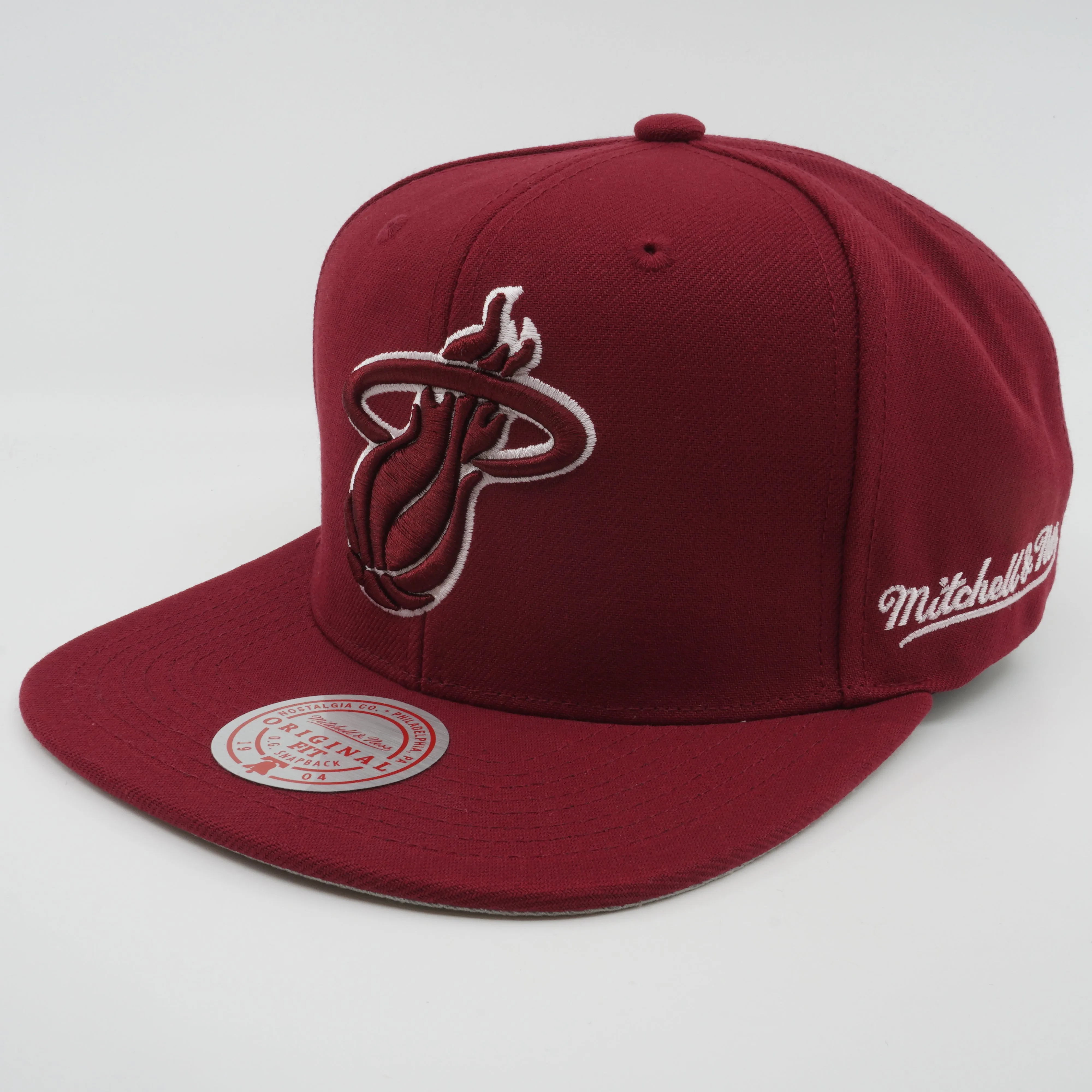 Men's Mitchell & Ness NBA Christmas Day Snapback Heat - Red sold by Zulily