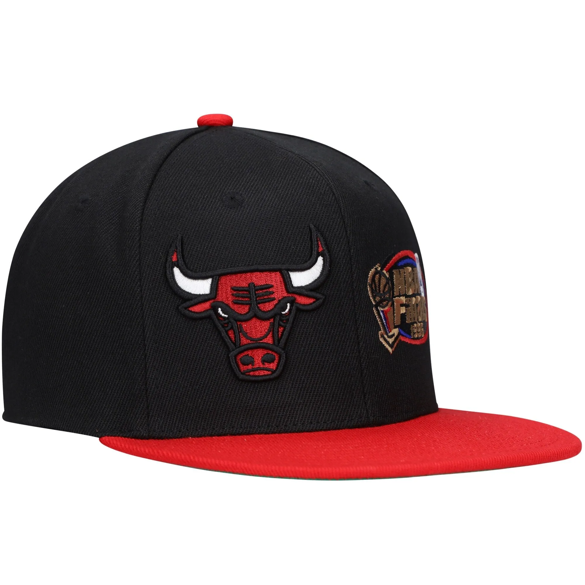 Men's Mitchell & Ness NBA Dual Whammy Snapback Bulls - Black-Red sold by Zulily product image thumbnail 3
