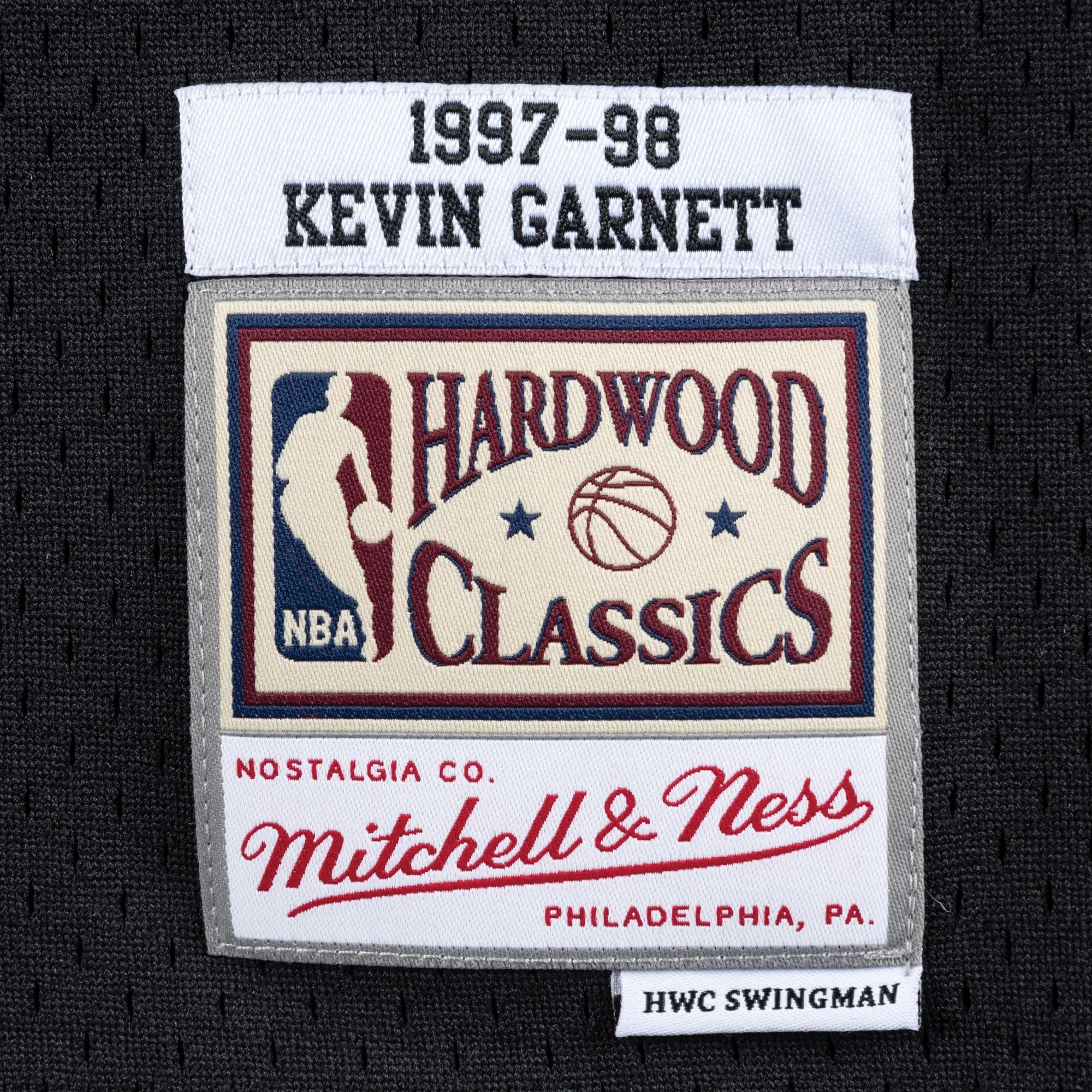 Men's Mitchell & Ness NBA Swingman Alternate Jersey 97 Kevin Garnett sold by Zulily product image thumbnail 3