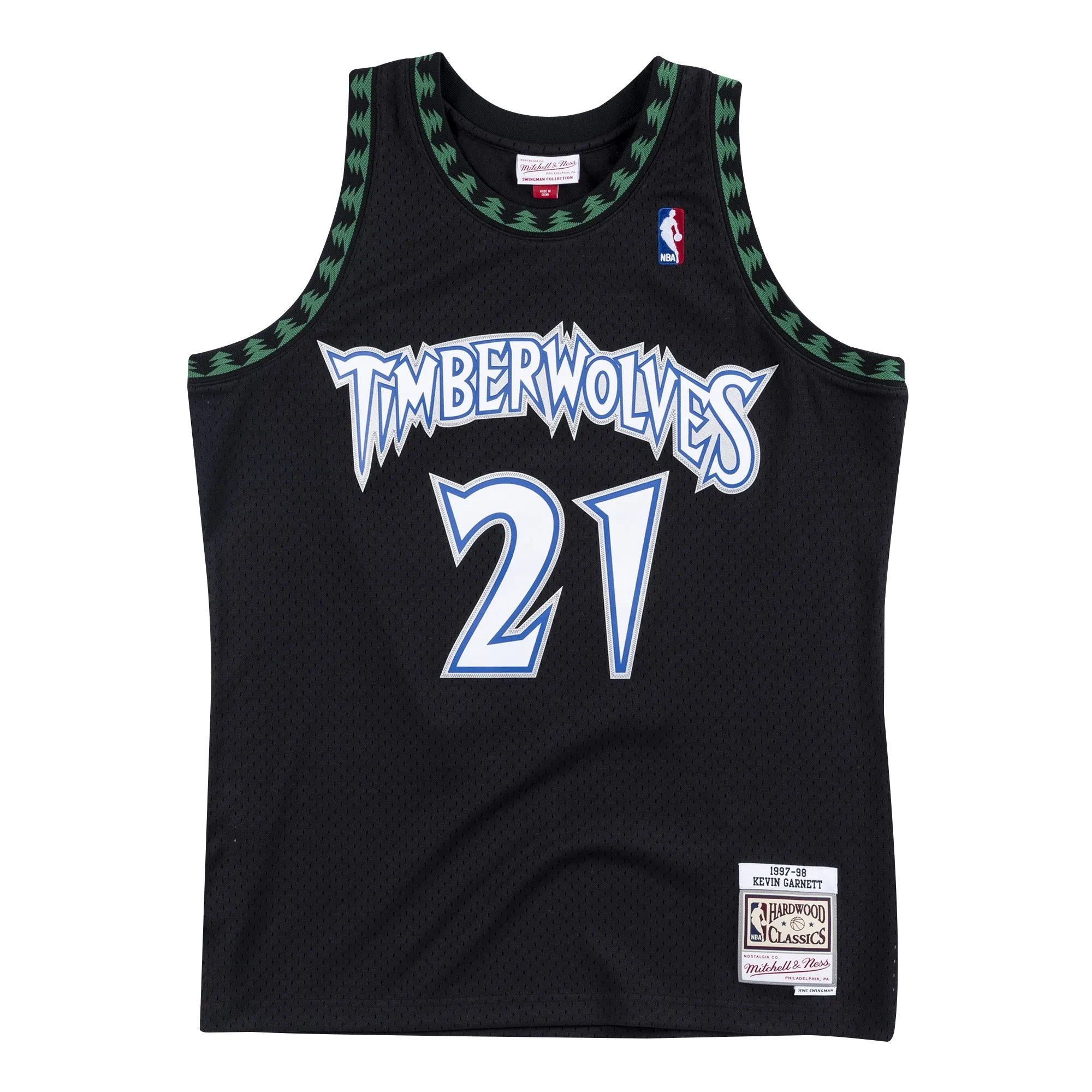 Men's Mitchell & Ness NBA Swingman Alternate Jersey 97 Kevin Garnett sold by Zulily