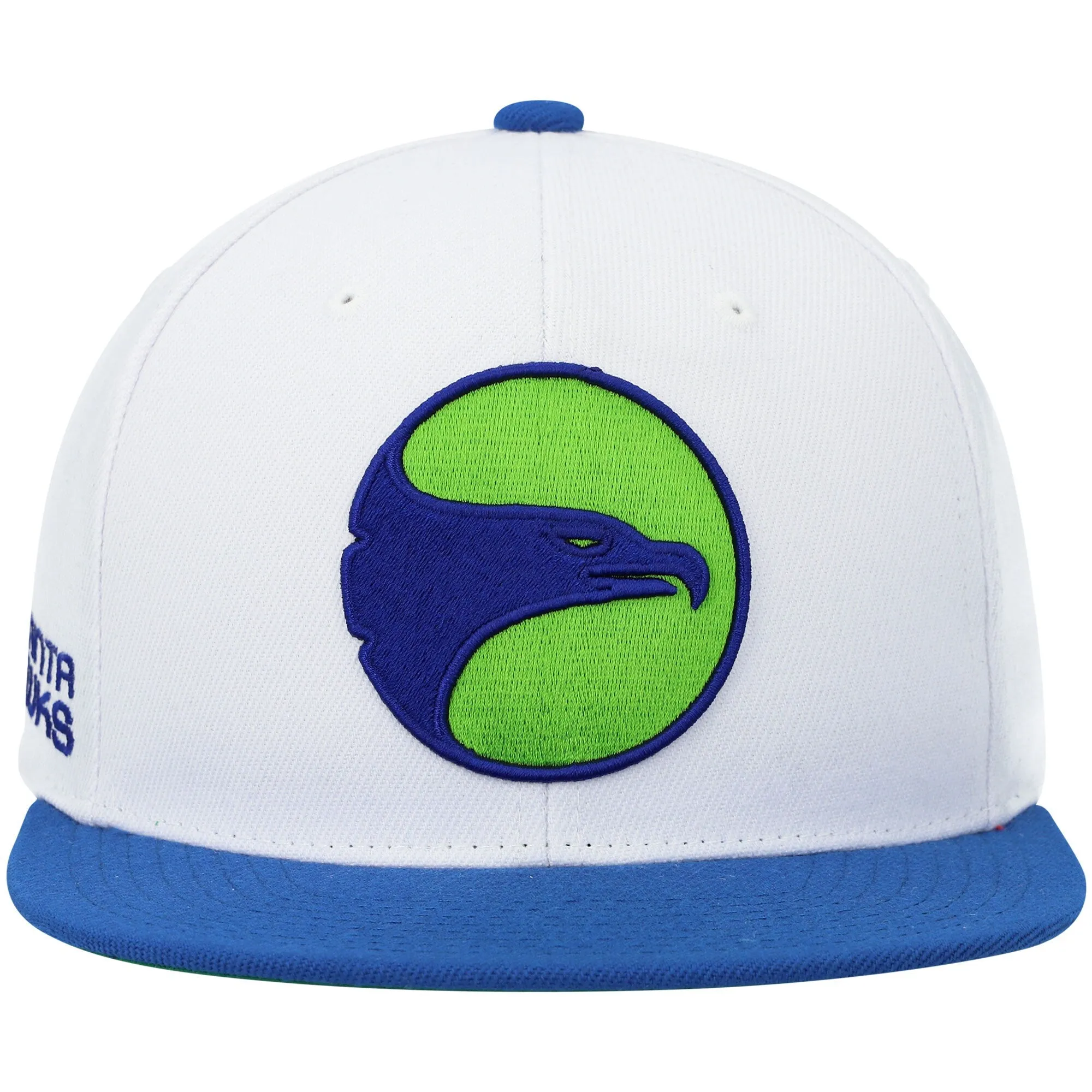 Men's Mitchell & Ness NBA Side Core 2.0 Snapback Hwc Hawks - White-Royal sold by Zulily product image thumbnail 2