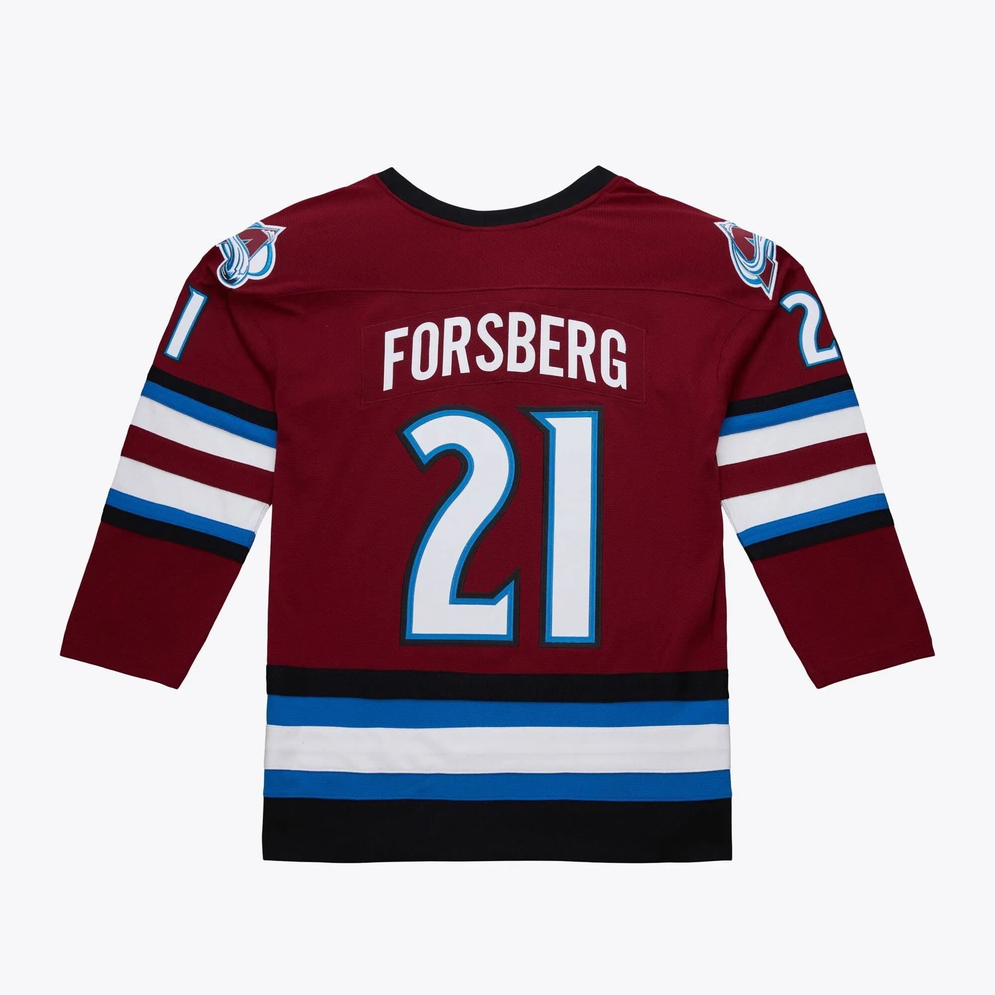 Men's Mitchell & Ness Nhl Dark Alternate Jersey Avalanche 2001 Peter Forsberg sold by Zulily product image thumbnail 2