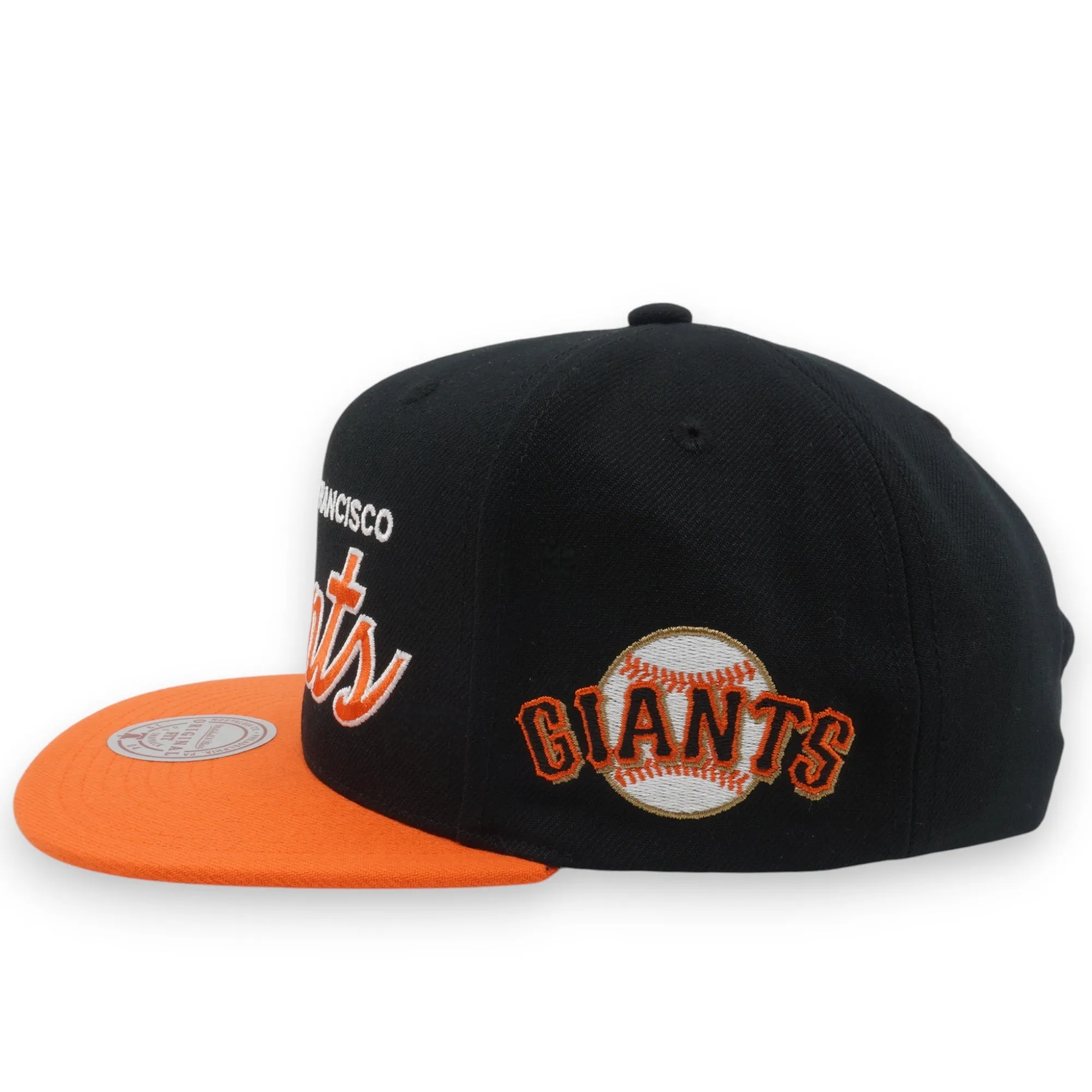 Men's Mitchell & Ness MLB Evergreen Script Snapback Giants sold by Zulily product image thumbnail 4