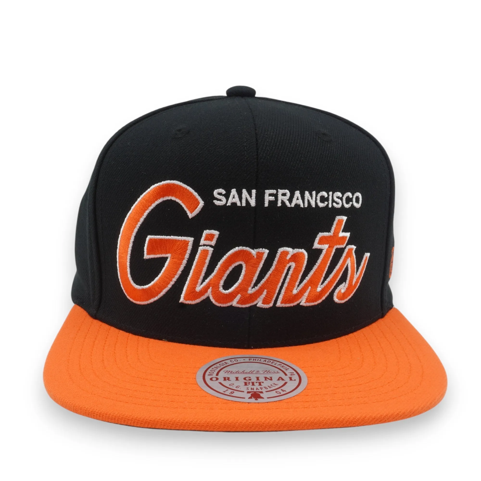 Men's Mitchell & Ness MLB Evergreen Script Snapback Giants sold by Zulily product image thumbnail 2