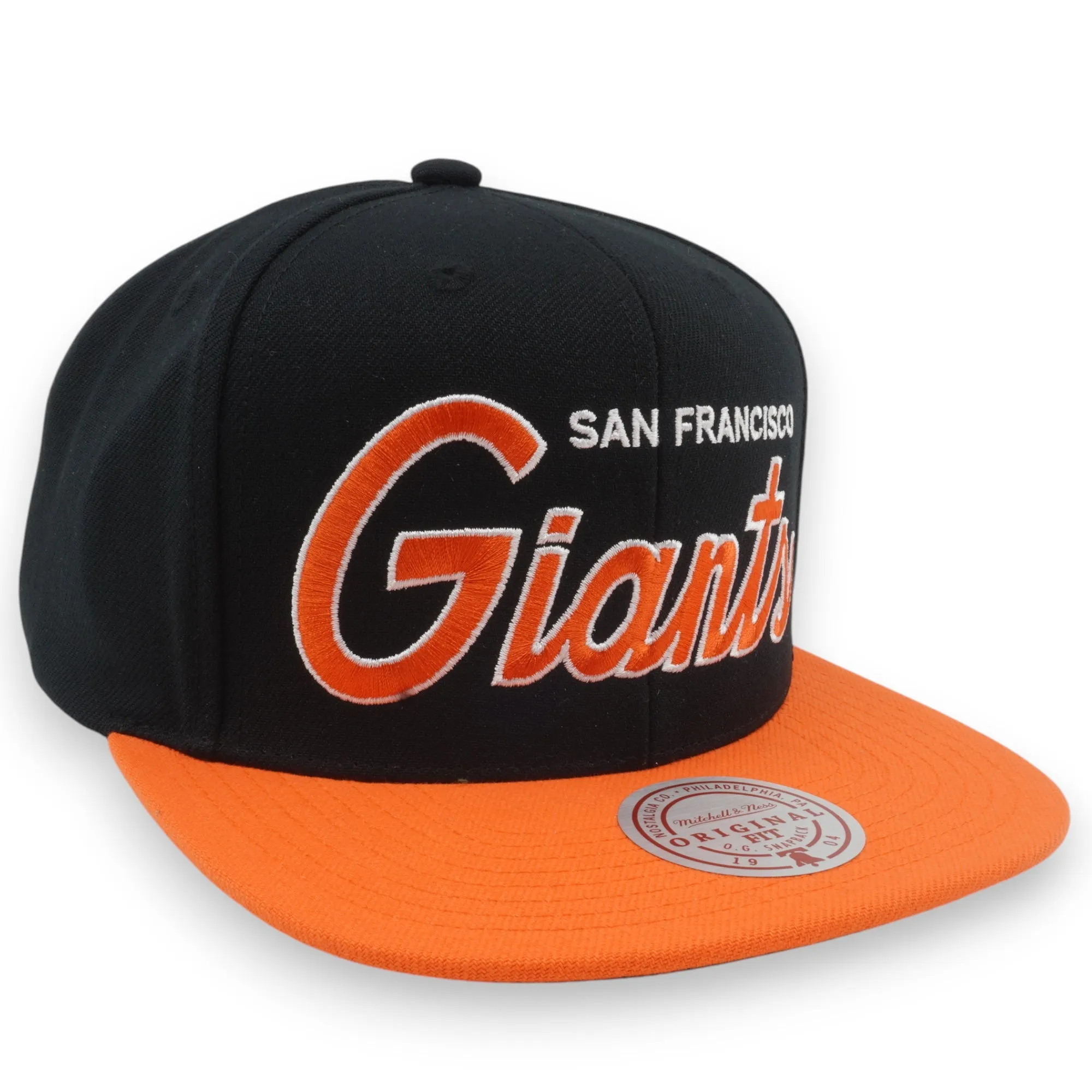 Men's Mitchell & Ness MLB Evergreen Script Snapback Giants sold by Zulily product image thumbnail 3