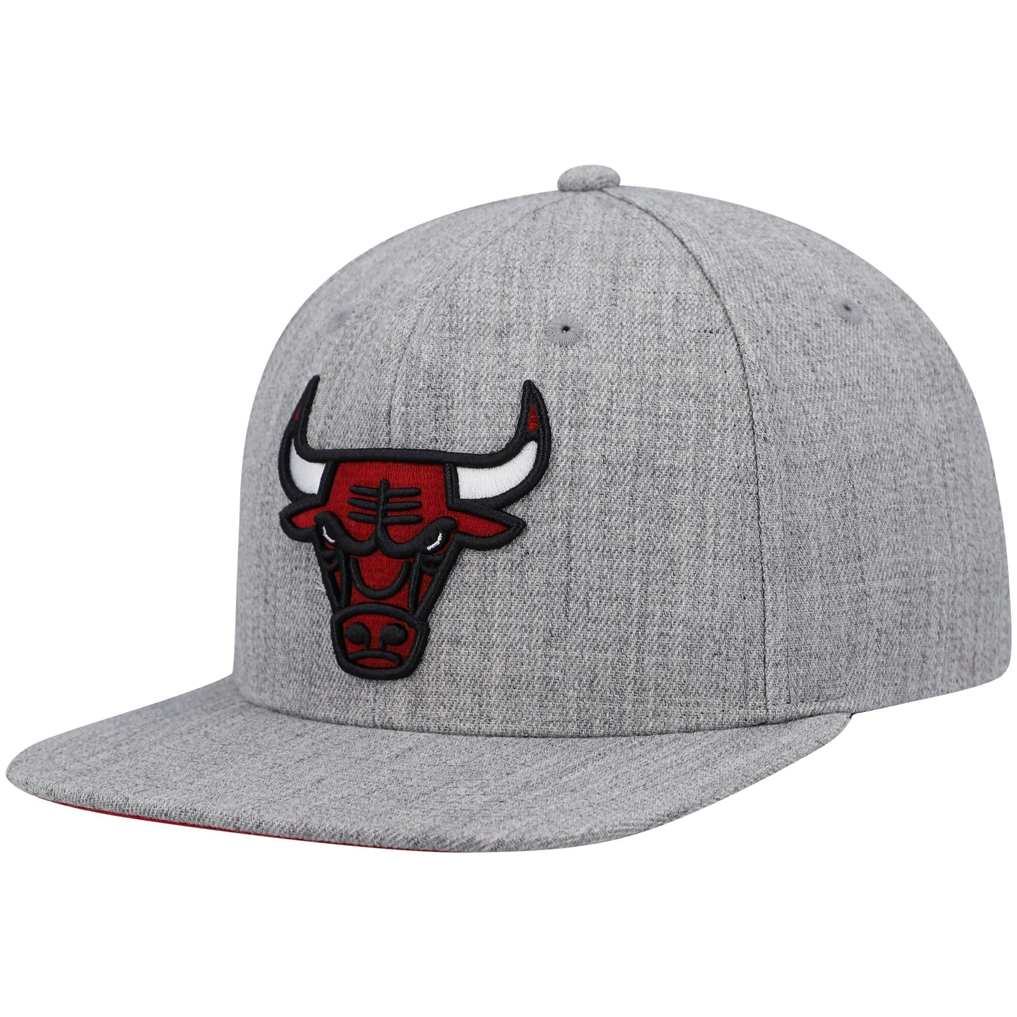 Men's Mitchell & Ness NBA Team Heather 2.0 Snapback Bulls sold by Zulily