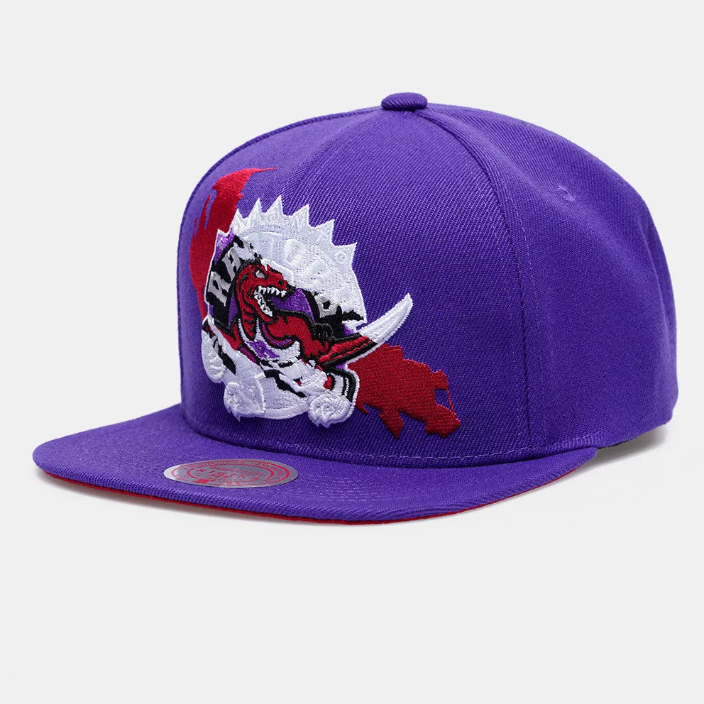 Men's Mitchell & Ness NBA Paint By Number Snapback Hwc Raptors - Purple sold by Zulily