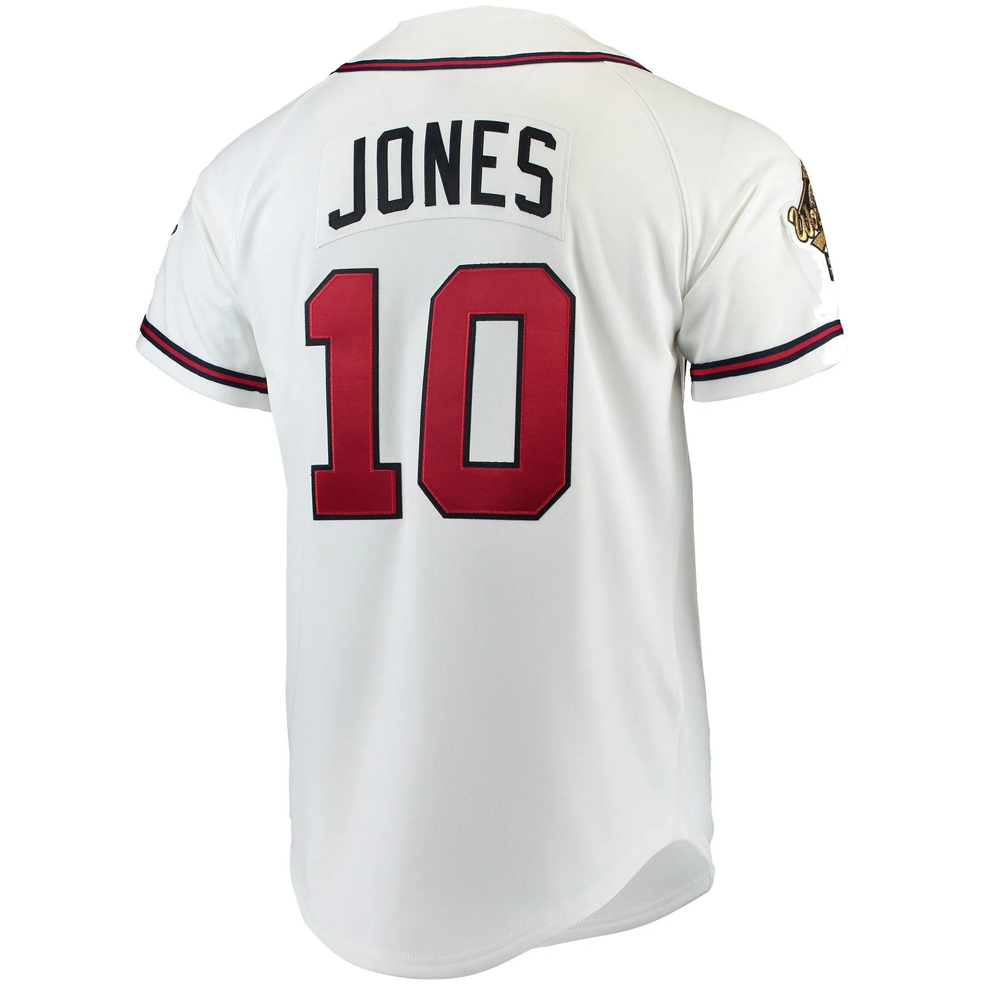 Men's Mitchell & Ness MLB Home Jersey Braves 1995 Chipper Jones sold by Zulily product image thumbnail 2