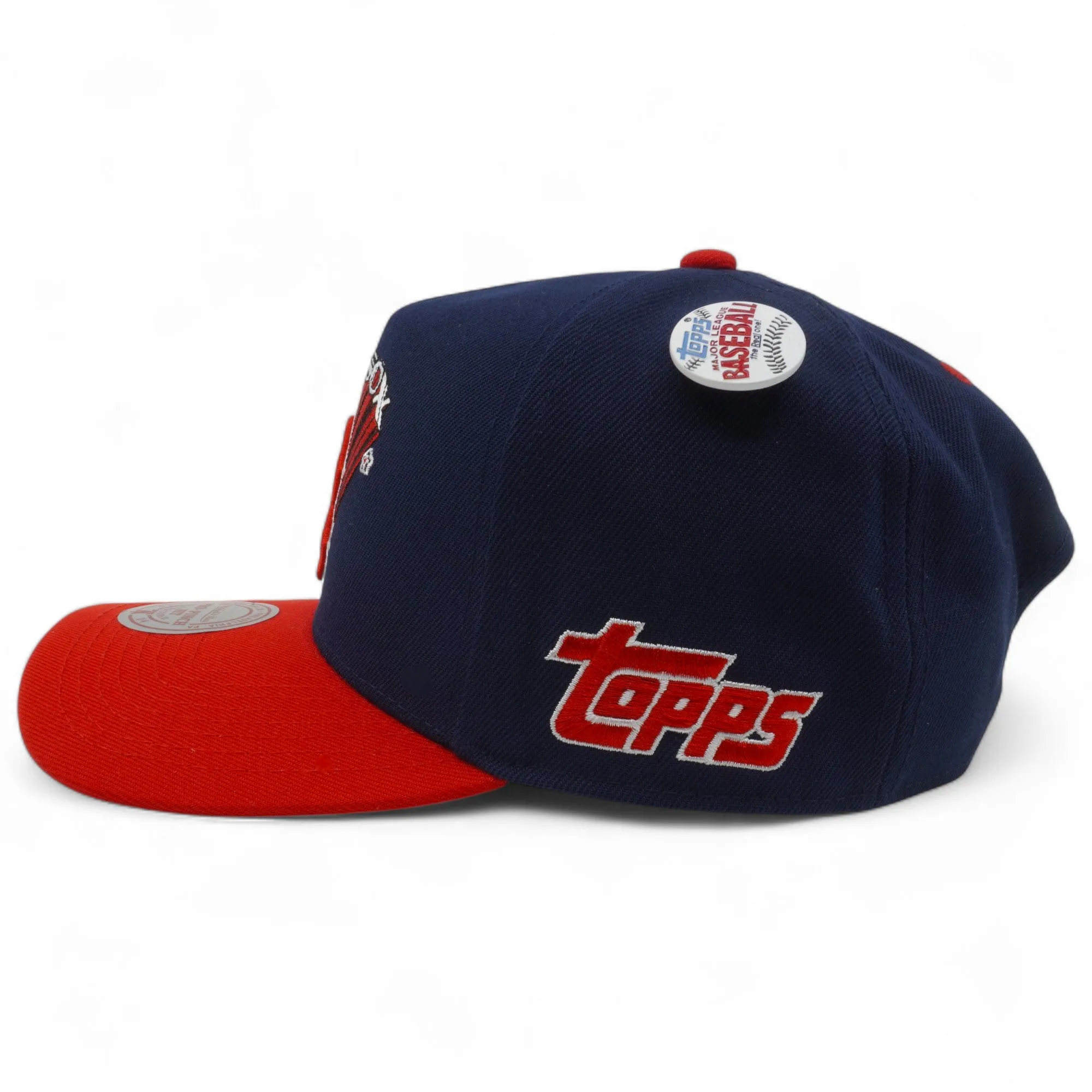 Men's Mitchell & Ness MLB Team Star Pro Snapback Red Sox - Blue sold by Zulily product image thumbnail 5