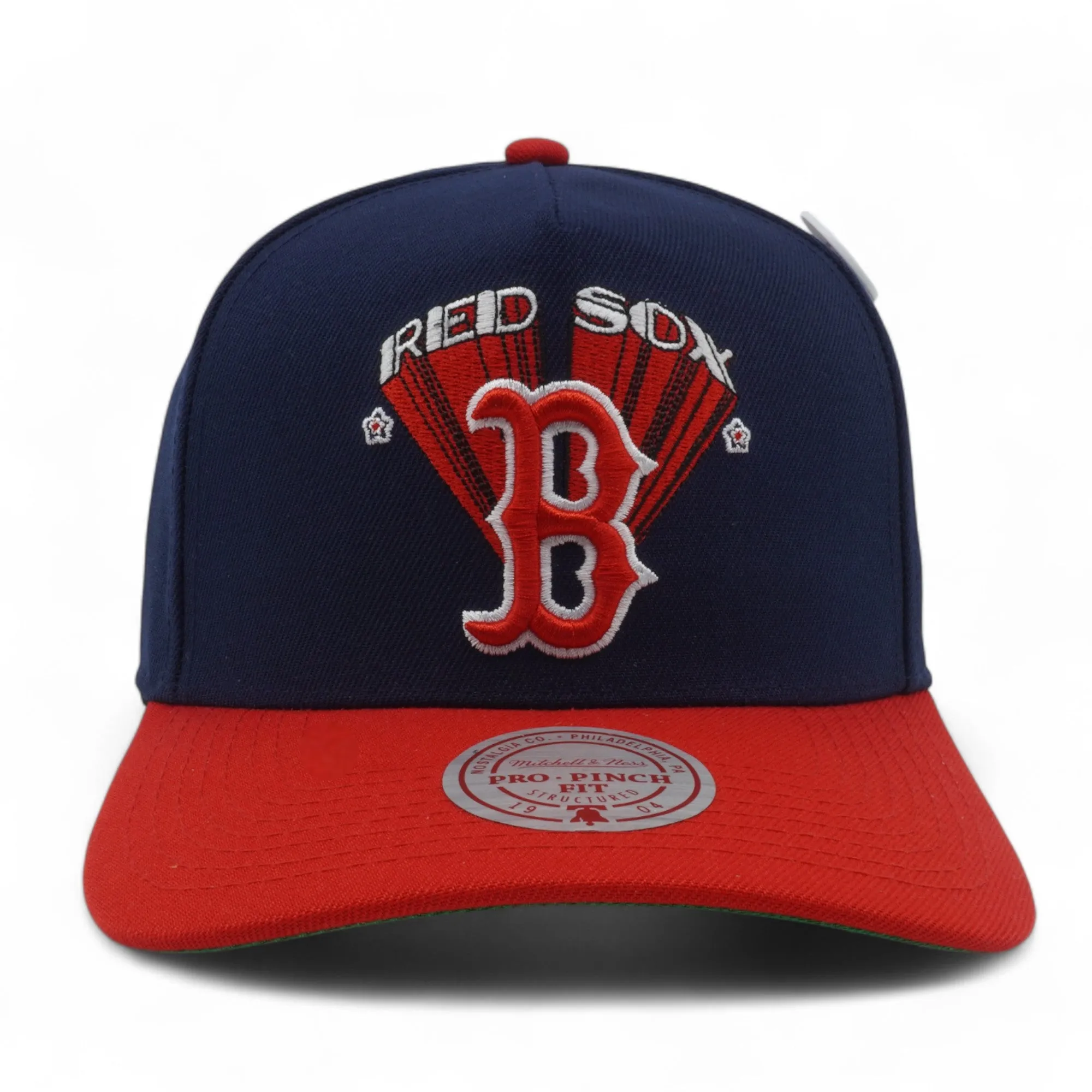 Men's Mitchell & Ness MLB Team Star Pro Snapback Red Sox - Blue sold by Zulily product image thumbnail 2