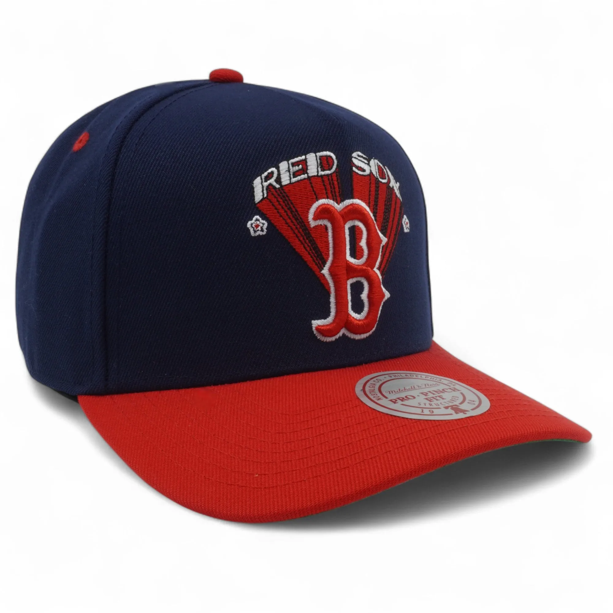 Men's Mitchell & Ness MLB Team Star Pro Snapback Red Sox - Blue sold by Zulily product image thumbnail 3