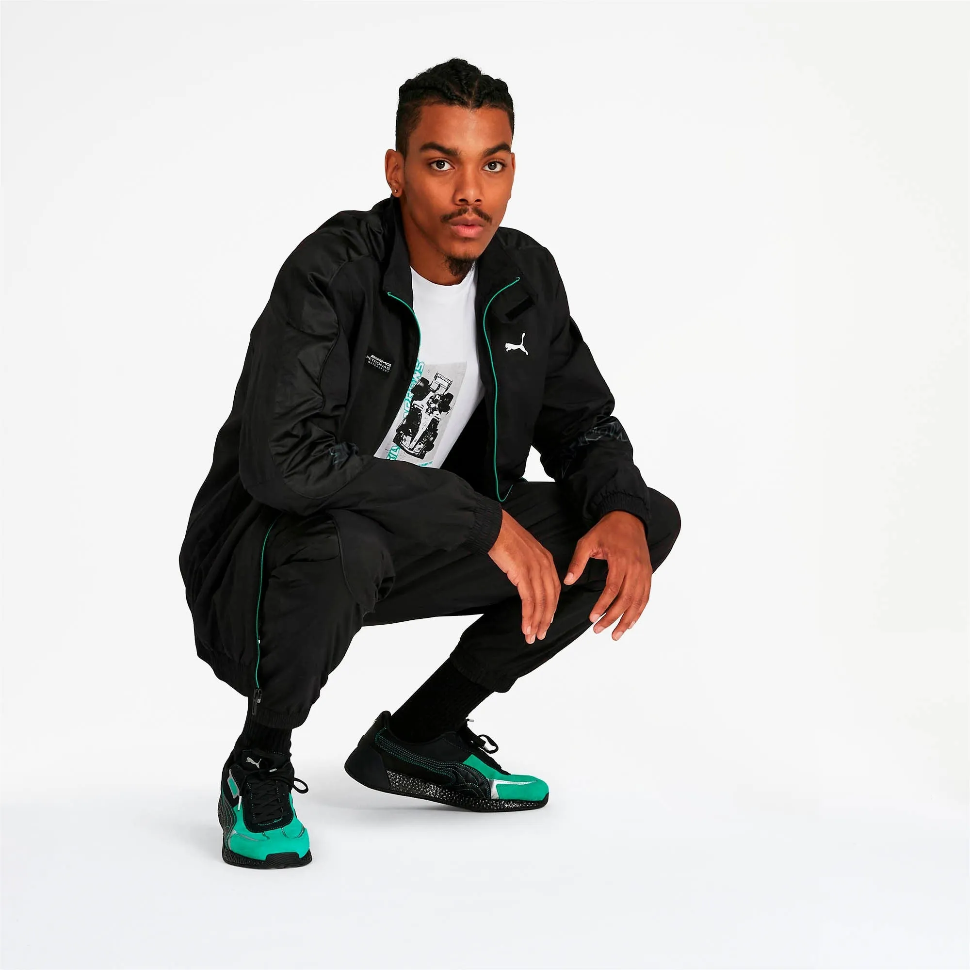 Men's Puma Mapm Mercedes Amg Street Woven Jacket sold by Zulily product image thumbnail 4