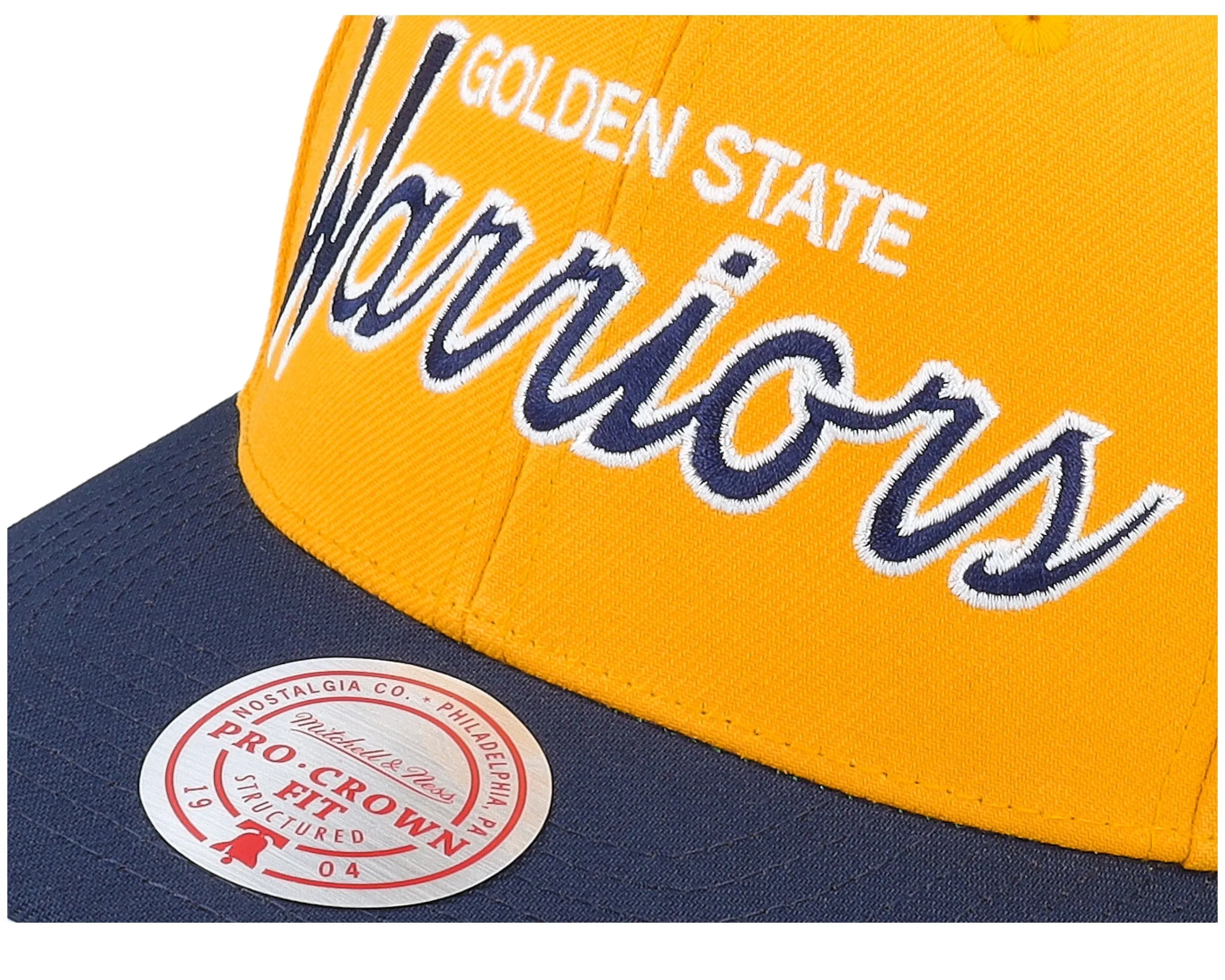 Men's Mitchell & Ness NBA Team Script 2.0 Pro Snapback Hwc Warriors sold by Zulily product image thumbnail 3