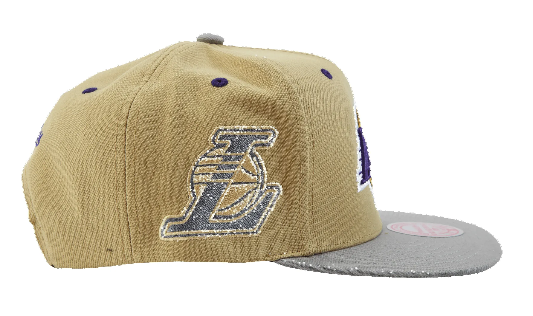 Men's Mitchell & Ness NBA Classic Canvas Snapback Lakers sold by Zulily product image thumbnail 3