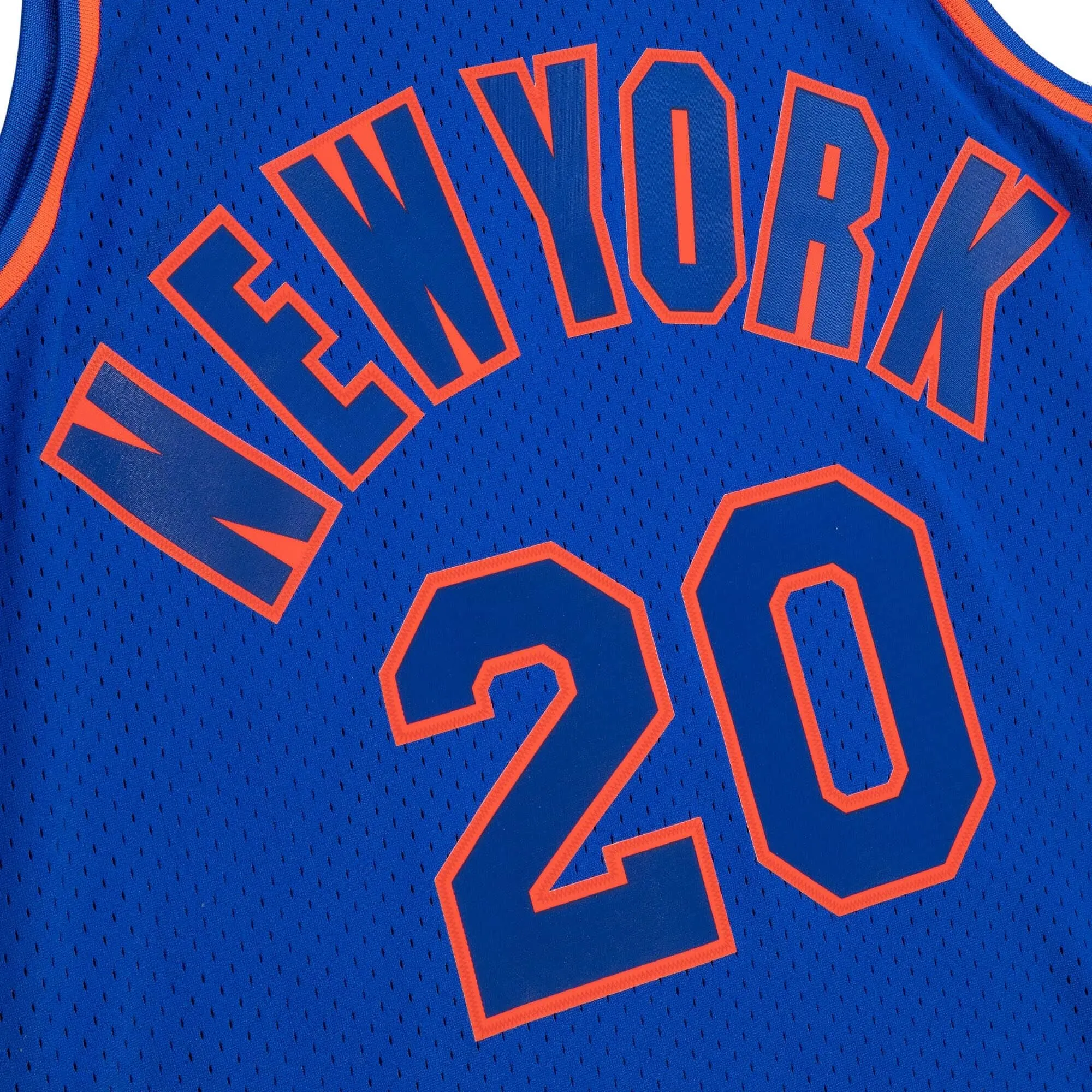 Men's Mitchell & Ness NBA Dark Swingman Jersey - Allan Houston Ny Knicks 1996-97 sold by Zulily product image thumbnail 3