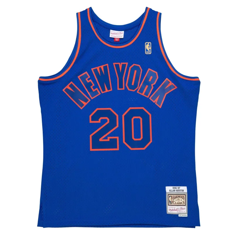 Men's Mitchell & Ness NBA Dark Swingman Jersey - Allan Houston Ny Knicks 1996-97 sold by Zulily