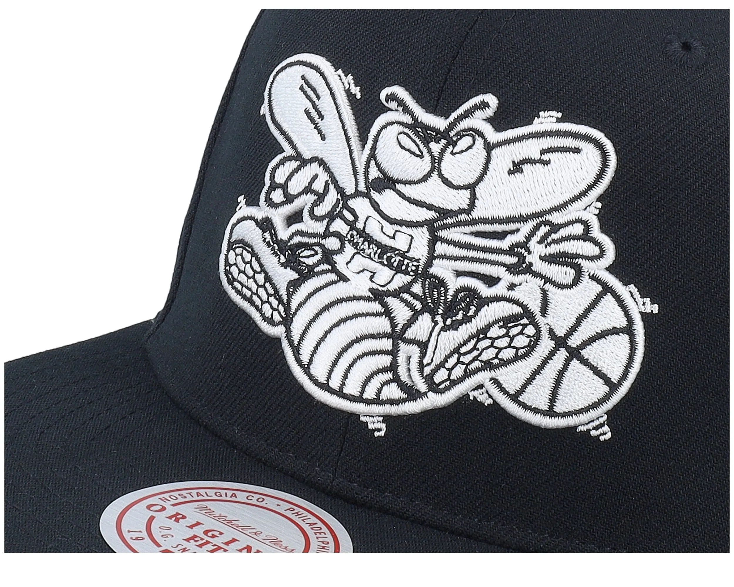 Men's Mitchell & Ness NBA Evergreen Black White Snapback Hwc Hornets sold by Zulily product image thumbnail 4