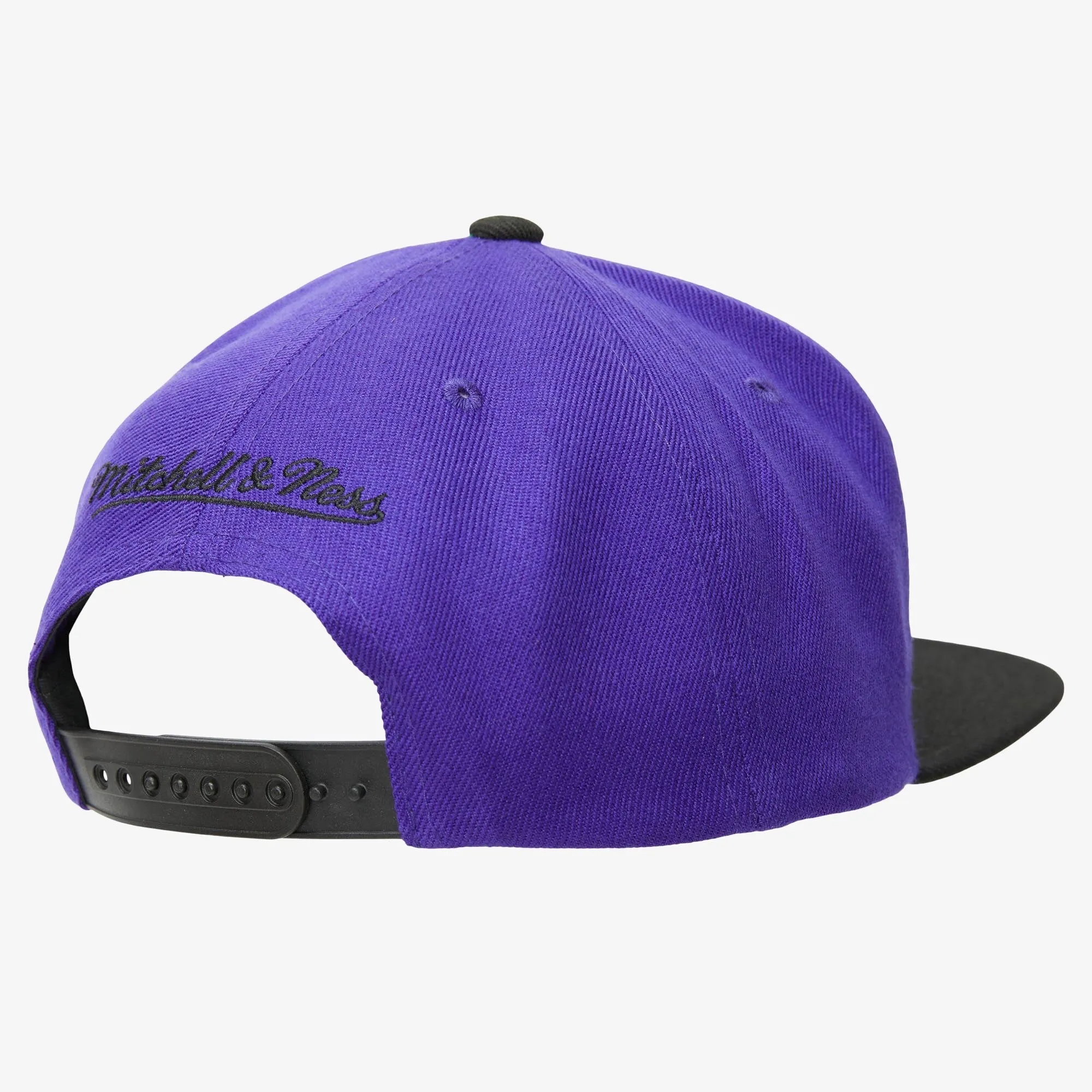 Men's Mitchell & Ness NBA Dual Whammy Snapback Lakers - Purple-Black sold by Zulily product image thumbnail 2
