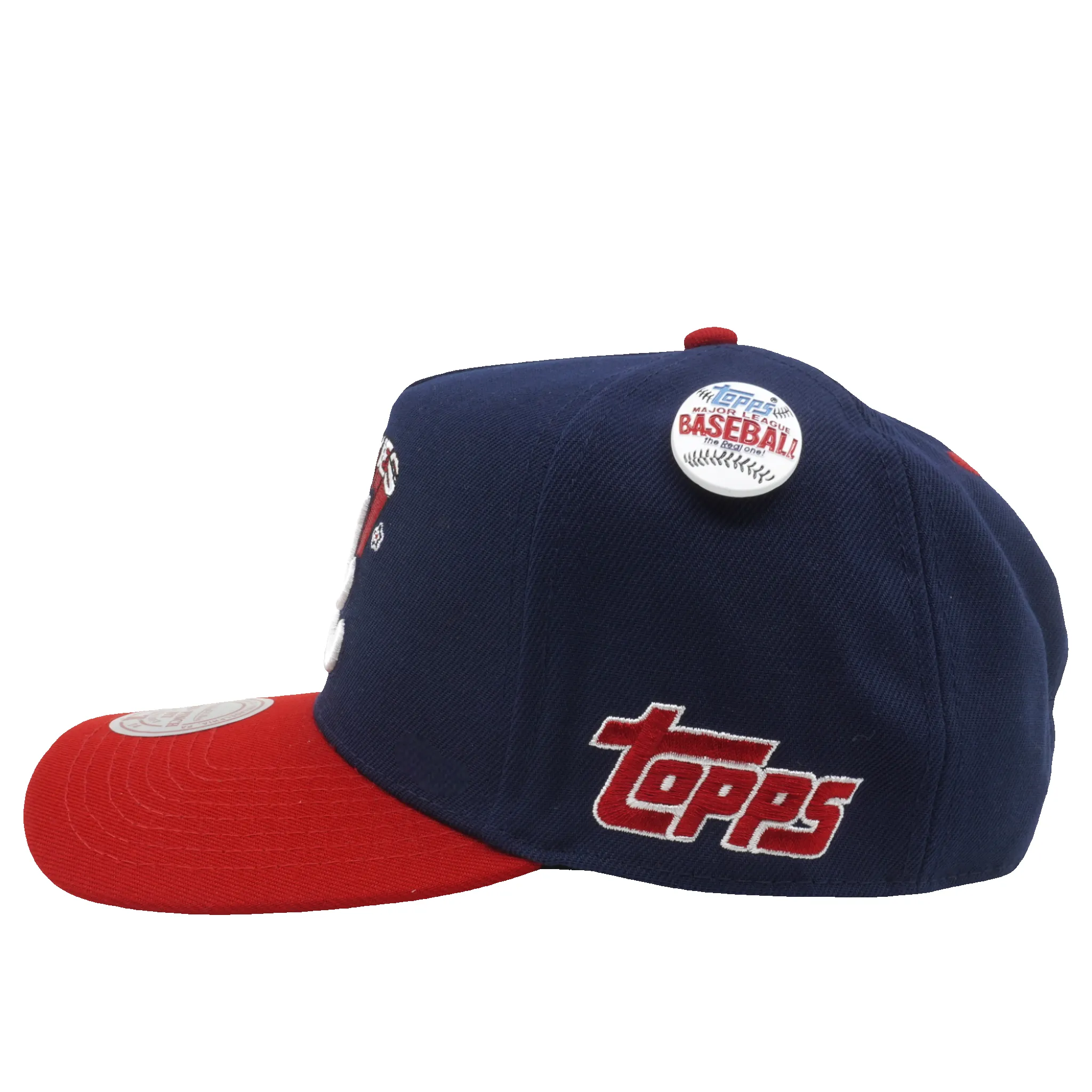 Men's Mitchell & Ness MLB Team Star Pro Snapback Braves - Blue sold by Zulily product image thumbnail 4