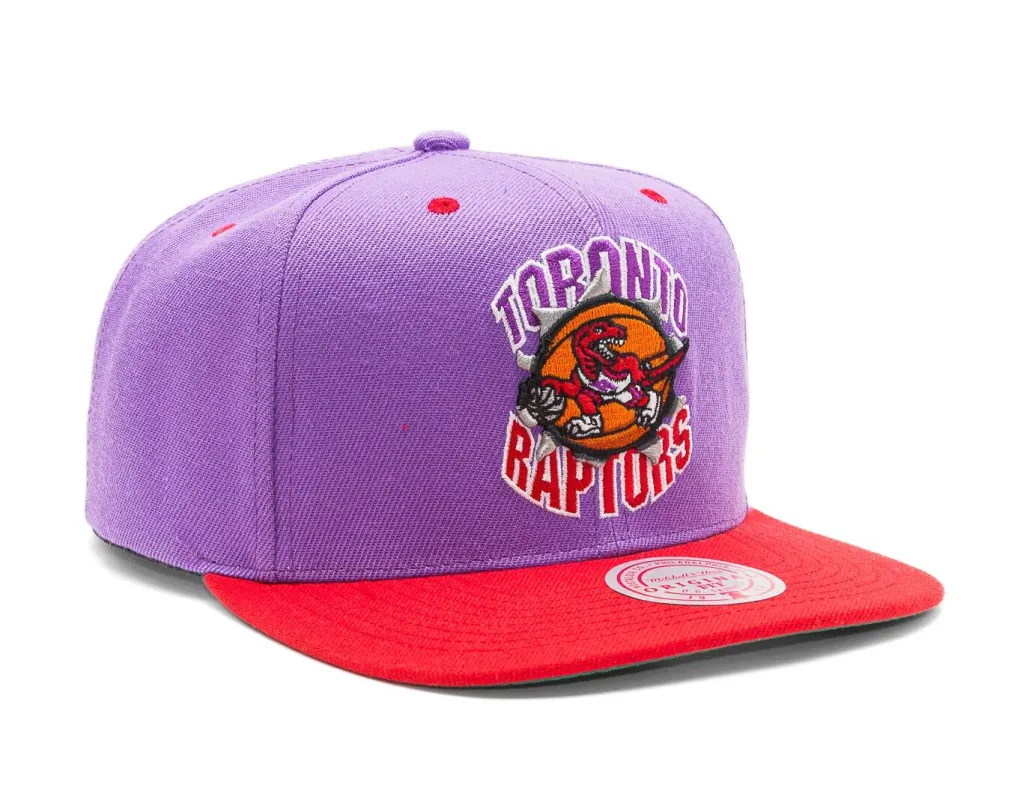 Men's Mitchell & Ness NBA Breakthrough Snapback Hwc Raptors - Purple sold by Zulily