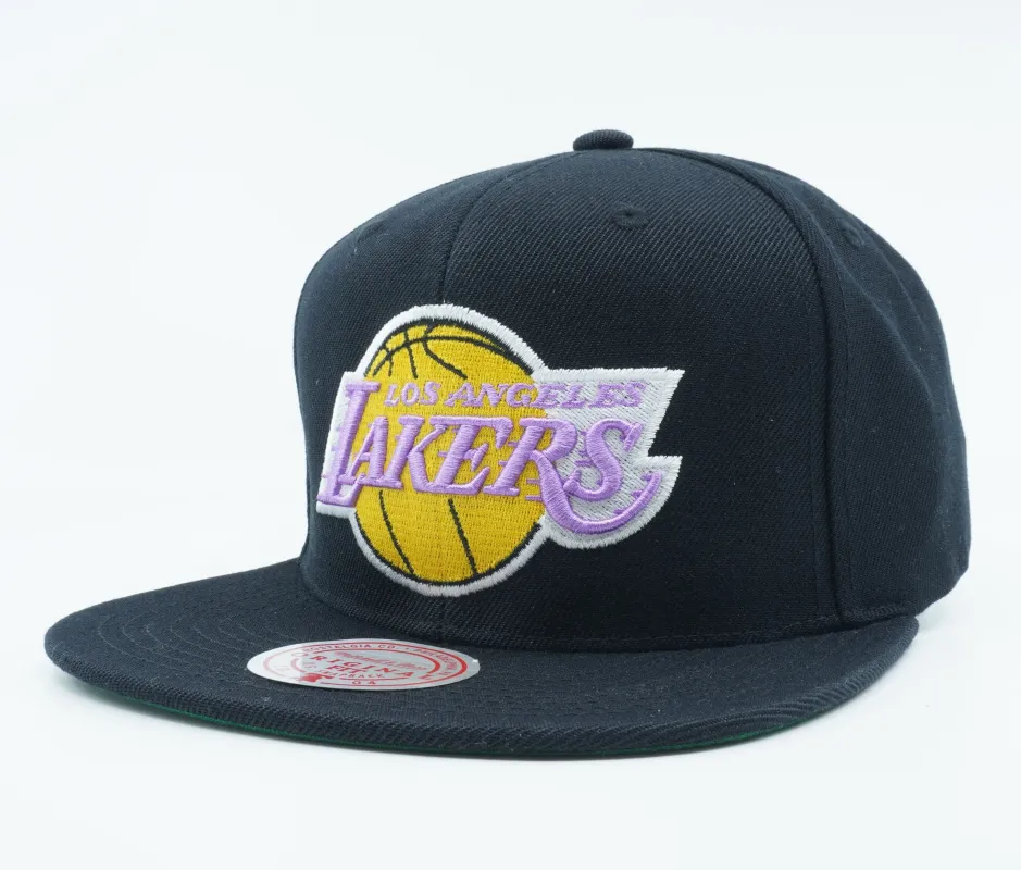 Men's Mitchell & Ness NBA La Lakers Top Spot Snapback Hwc sold by Zulily