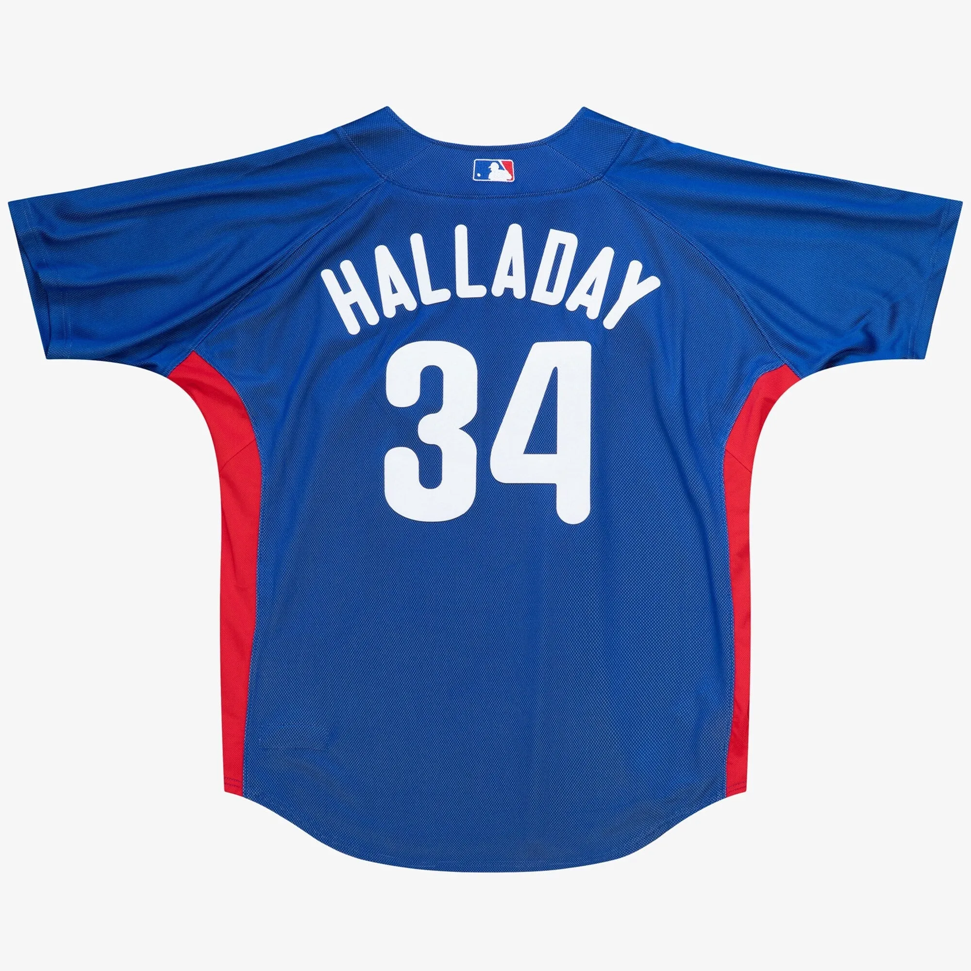 Men's Mitchell & Ness MLB Authentic Bp Pullover Jersey Phillies 2010 Roy Halladay sold by Zulily product image thumbnail 2