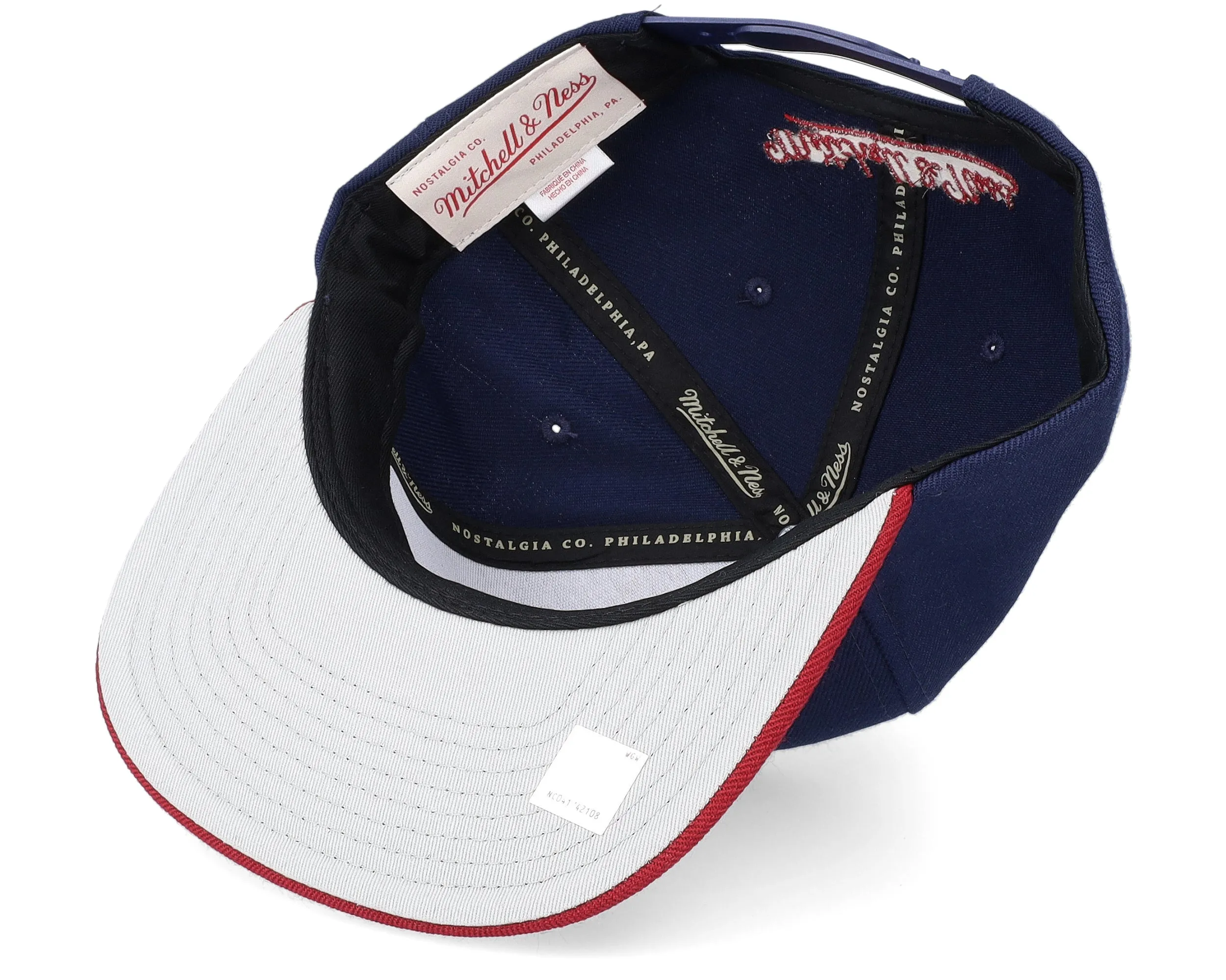 Men's Mitchell & Ness NBA Team 2 Tone 2.0 Snapback NBA NUGGets sold by Zulily product image thumbnail 4