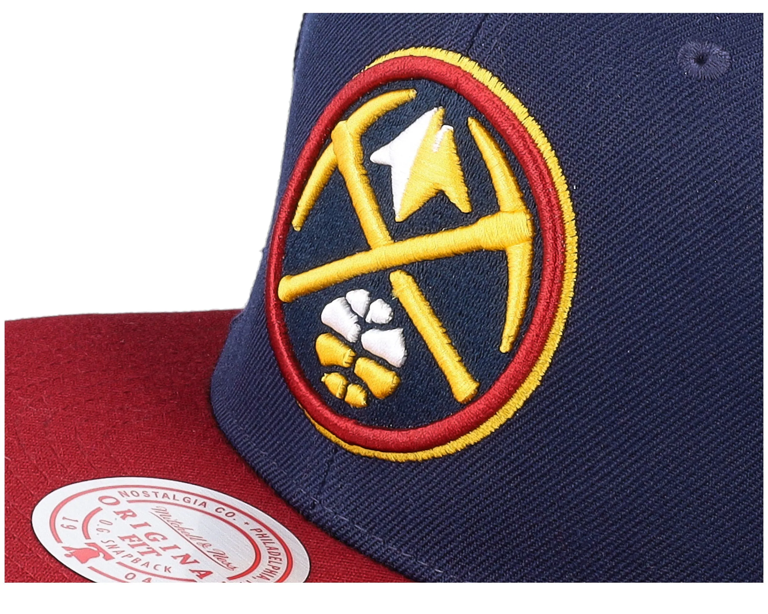 Men's Mitchell & Ness NBA Team 2 Tone 2.0 Snapback NBA NUGGets sold by Zulily product image thumbnail 5