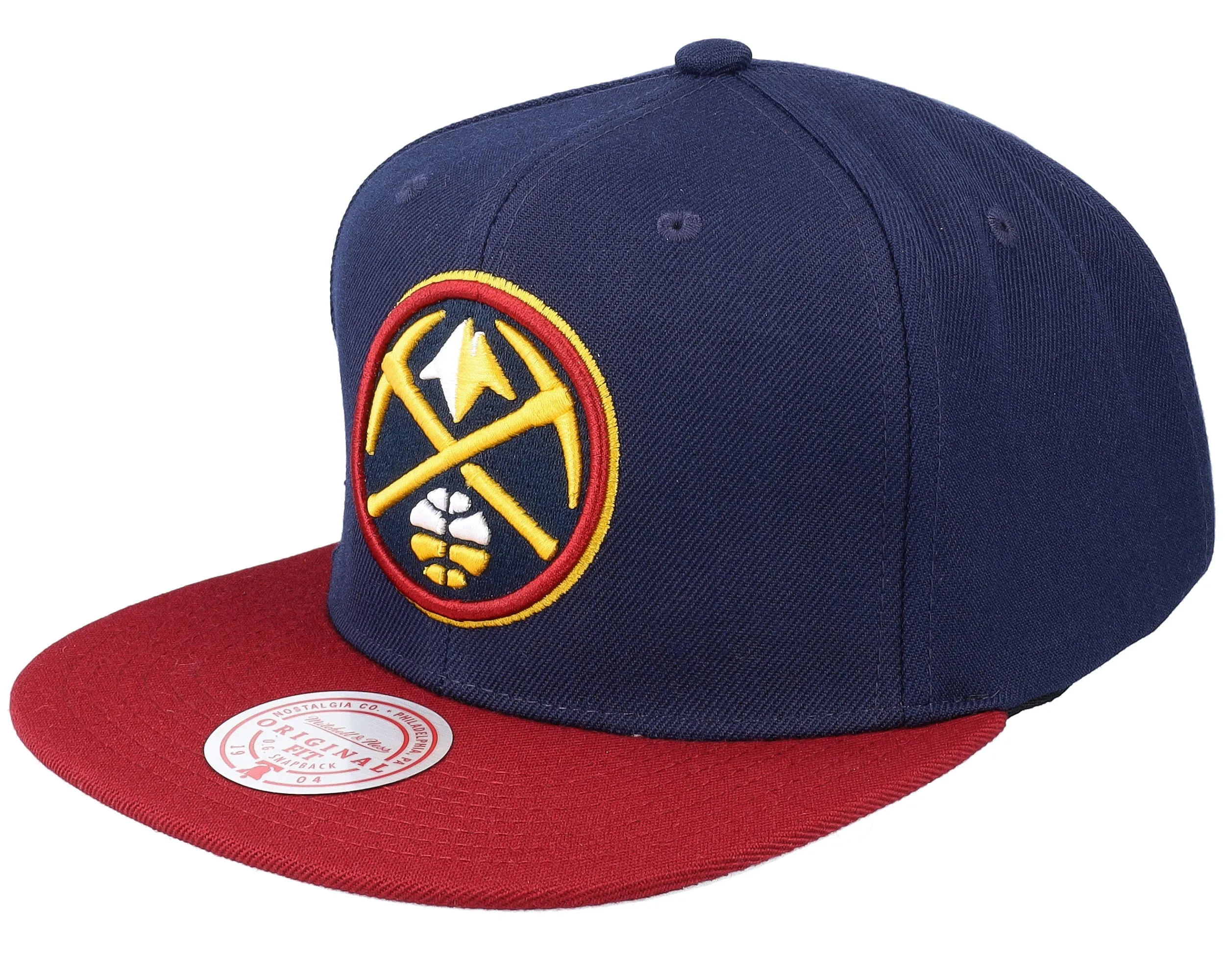 Men's Mitchell & Ness NBA Team 2 Tone 2.0 Snapback NBA NUGGets sold by Zulily product image thumbnail 2