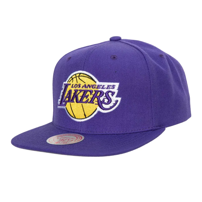 Men's Mitchell & Ness NBA Team Ground 2.0 Snapback Lakers sold by Zulily