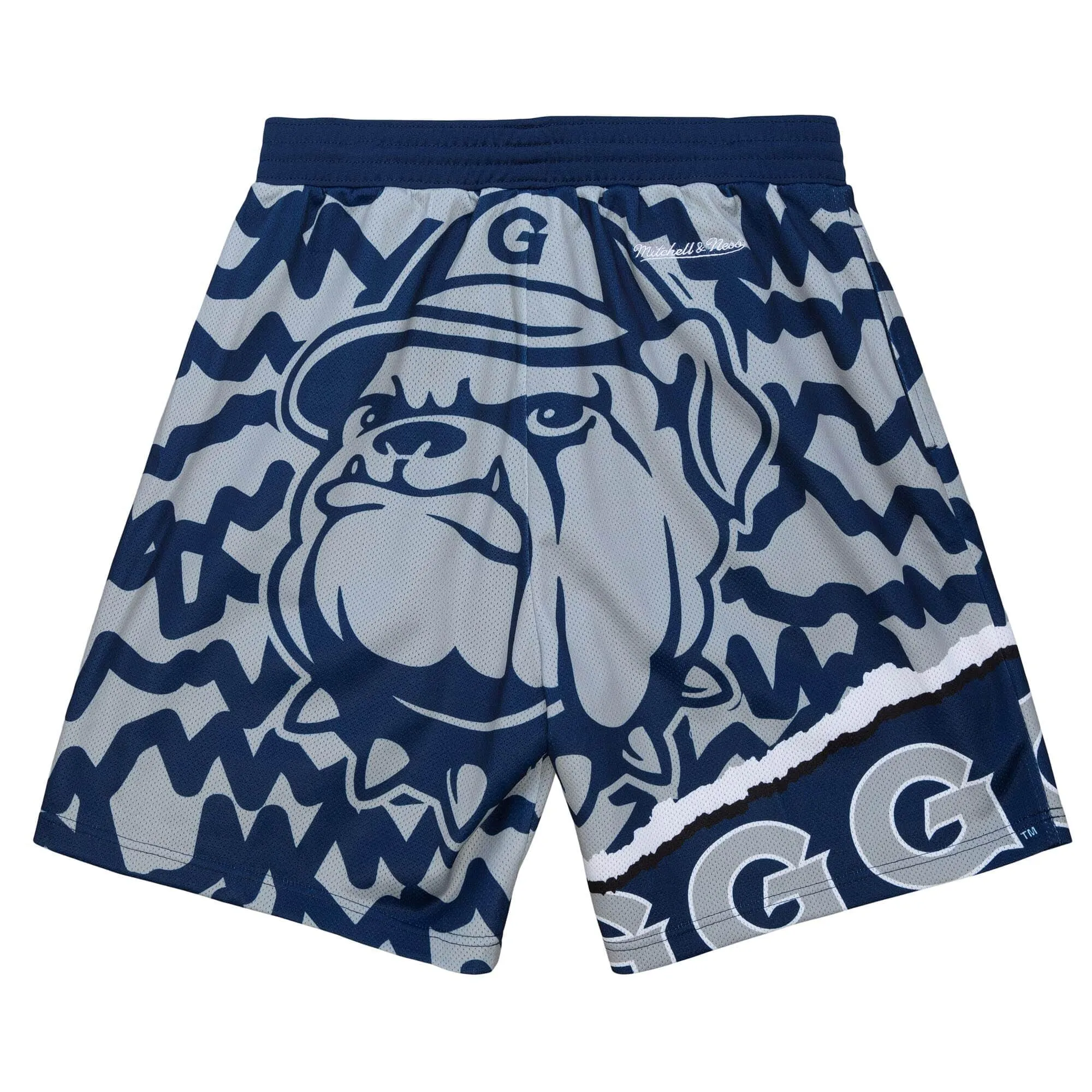 Mitchell & Ness Ncaa Jumbotron 2.0 Sublimated Shorts Georgetown Hoyas sold by Zulily product image thumbnail 2