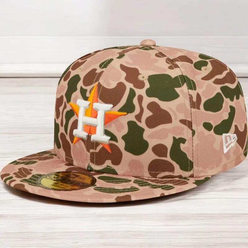 Men's New Era MLB Houston Astros 5950 Duck Camo Fitted - Duck Camo sold by Zulily