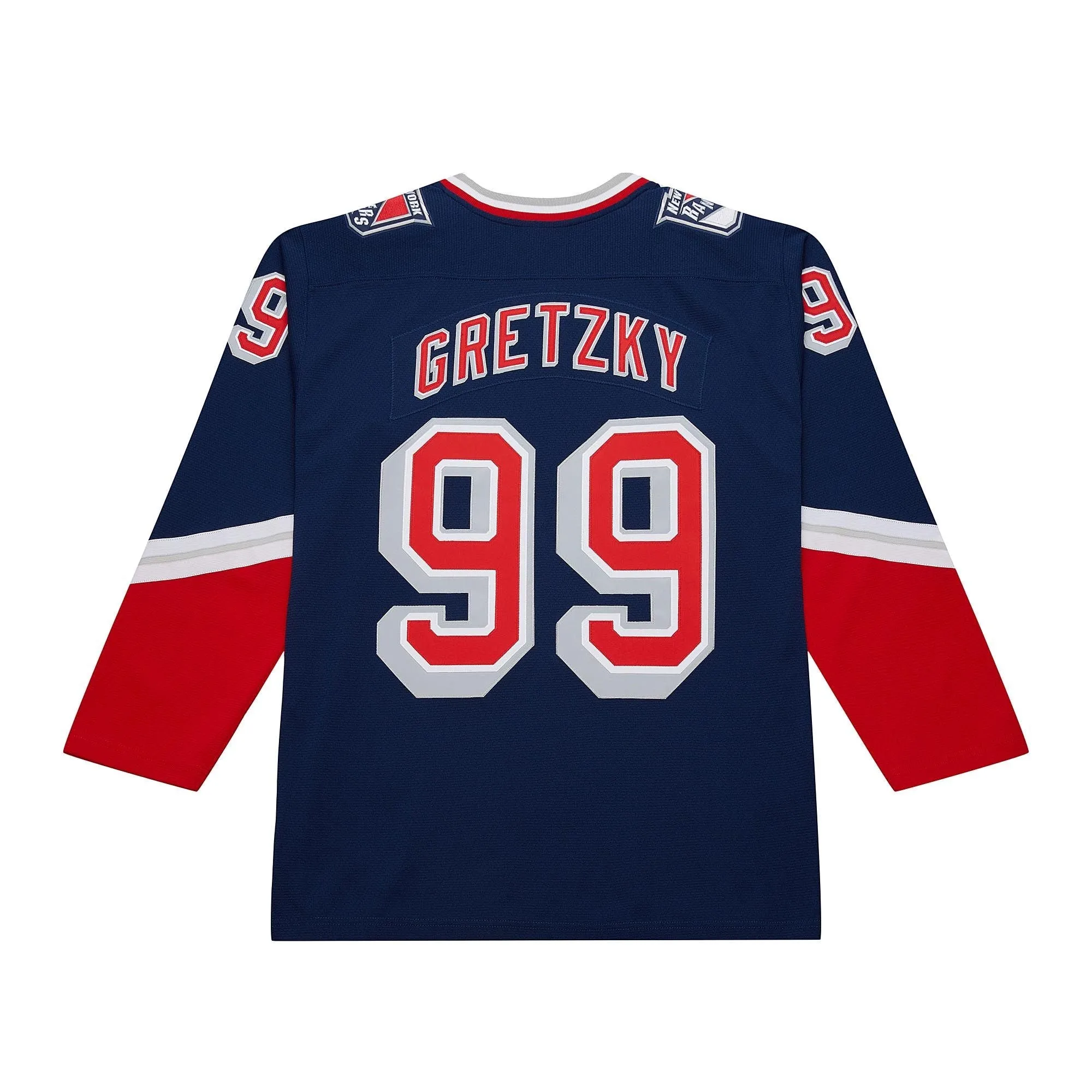 Men's Mitchell & Ness Nhl Alternate Jersey Rangers 1996 Wayne Gretzky sold by Zulily product image thumbnail 2