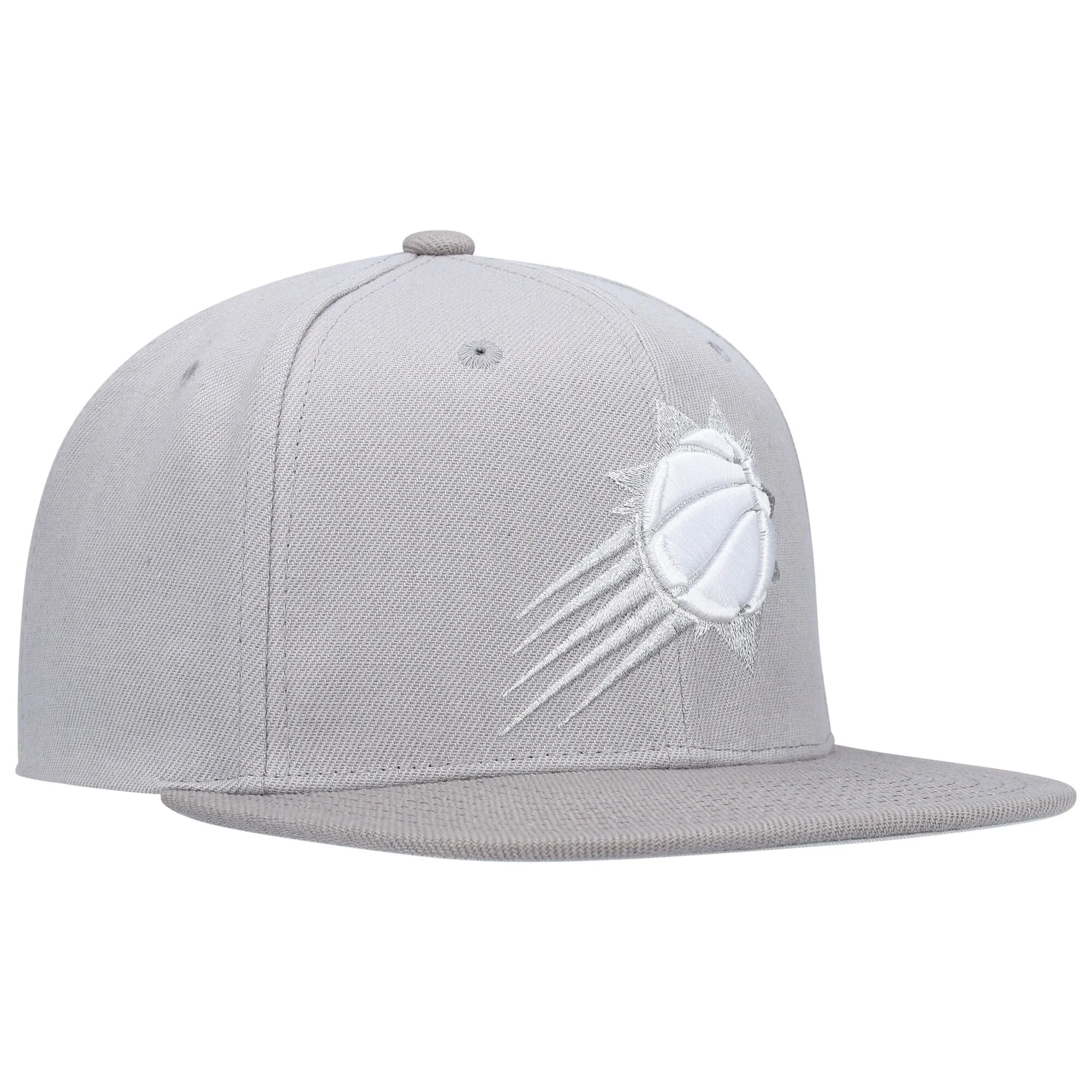 Men's Mitchell & Ness NBA Metallic Gray Snapback Suns - Grey sold by Zulily product image thumbnail 3