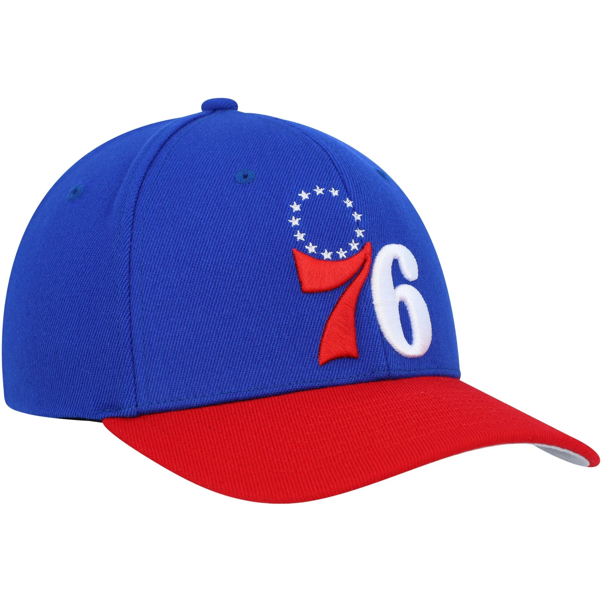Men's Mitchell & Ness NBA Team 2 Tone 2.0 Stretch Snapback NBA 76Ers sold by Zulily product image thumbnail 3