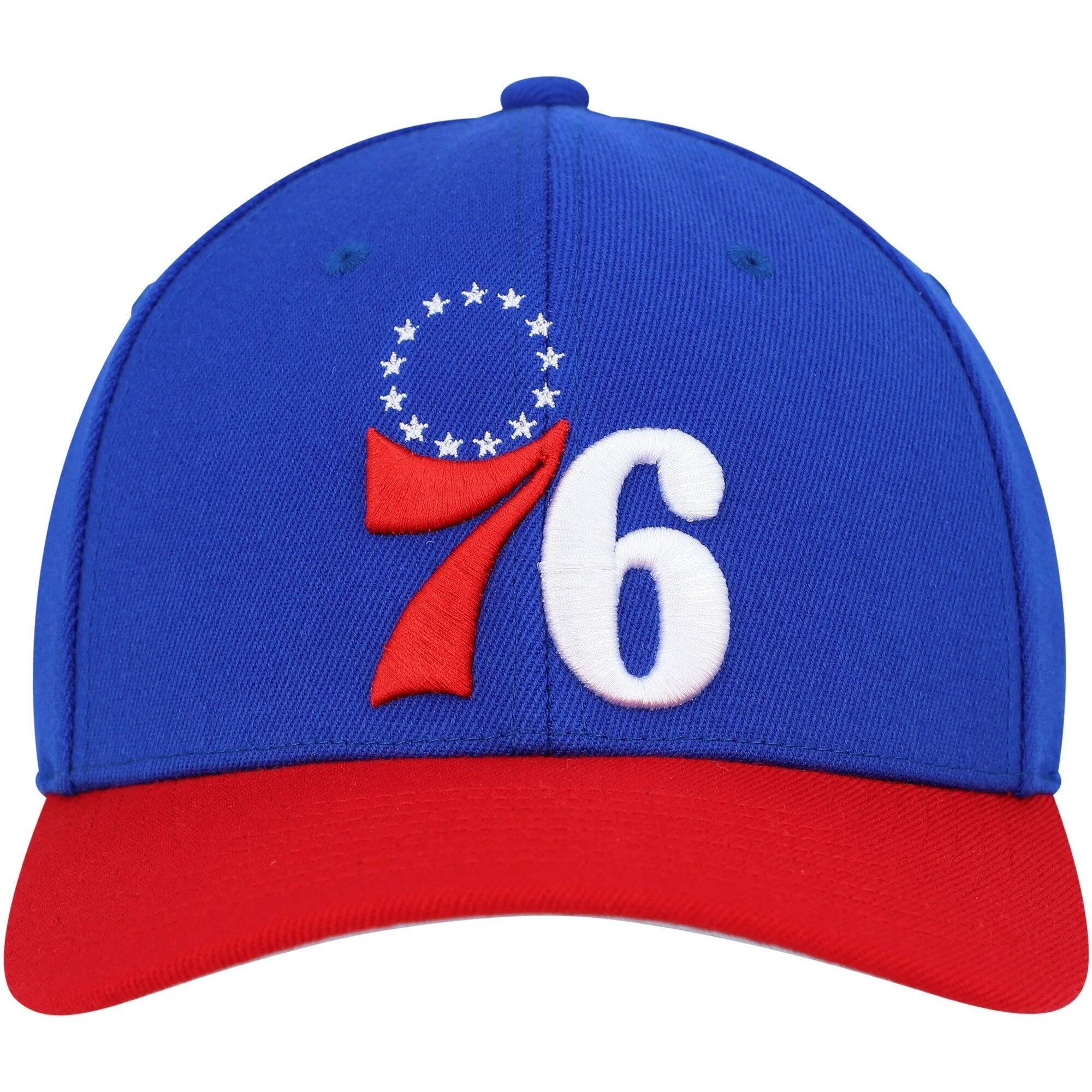 Men's Mitchell & Ness NBA Team 2 Tone 2.0 Stretch Snapback NBA 76Ers sold by Zulily product image thumbnail 2