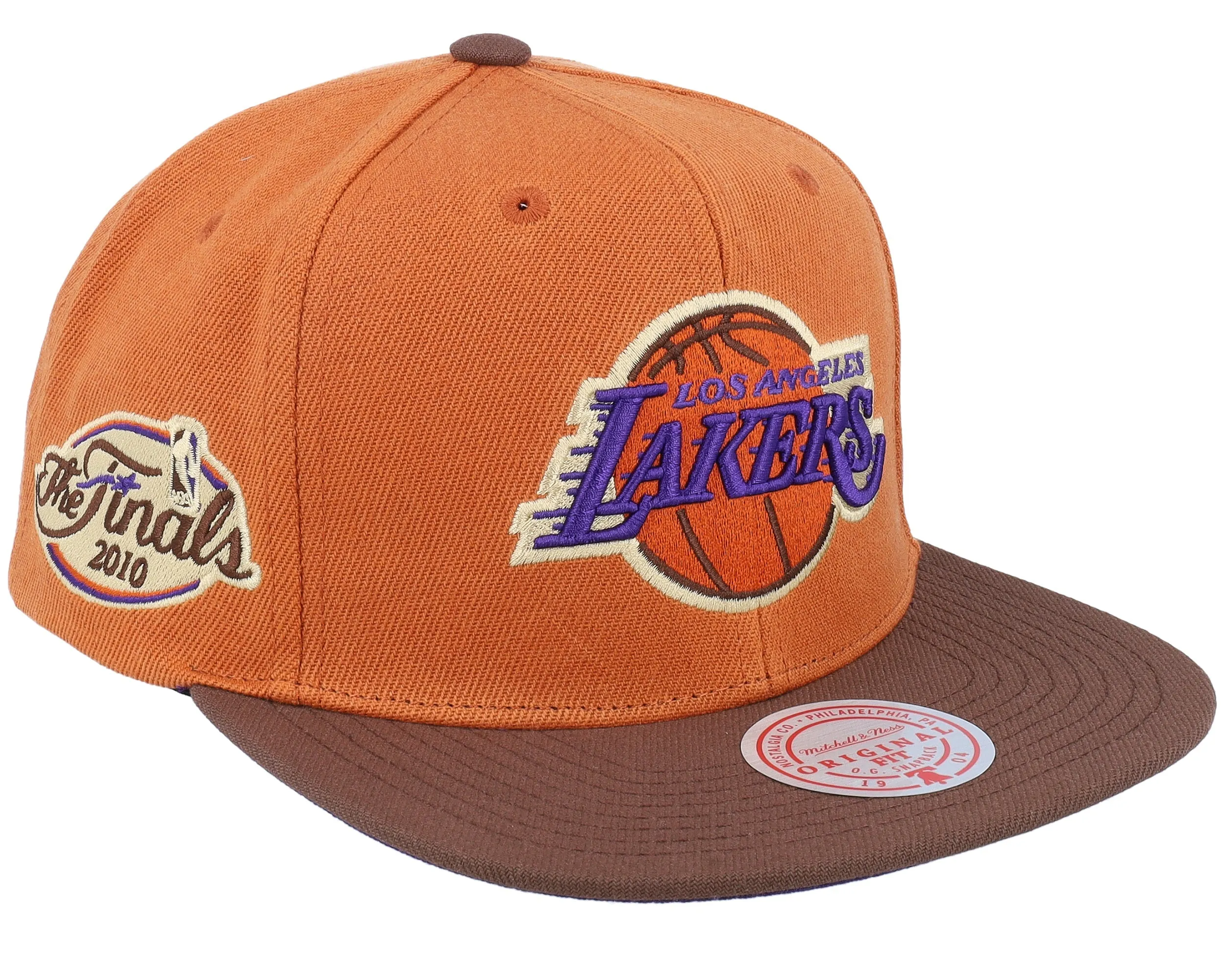 Men's Mitchell & Ness NBA Sweet Potato Pie Snapback Lakers sold by Zulily
