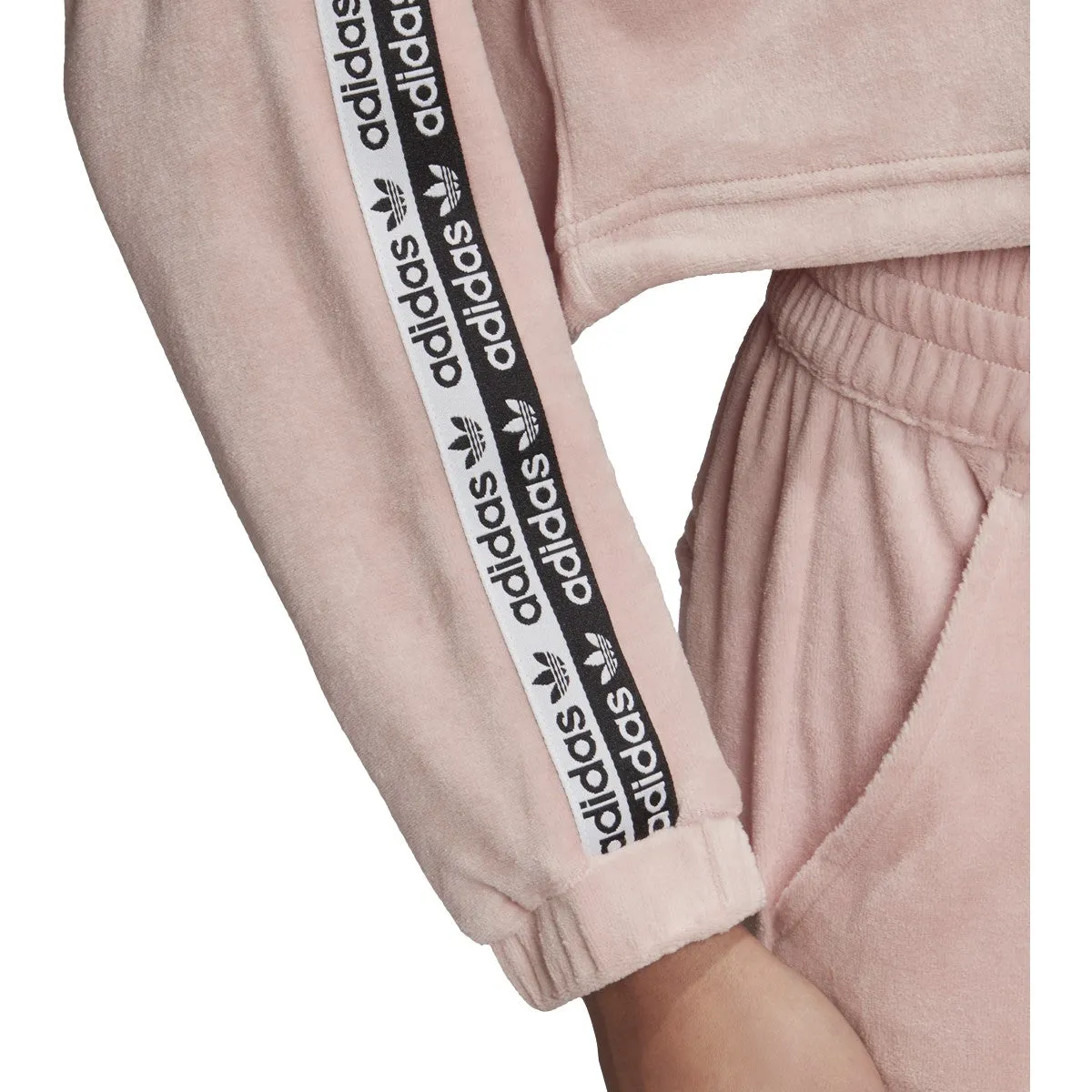 Women's adidas Originals Cropped Hoodie sold by Zulily product image thumbnail 5