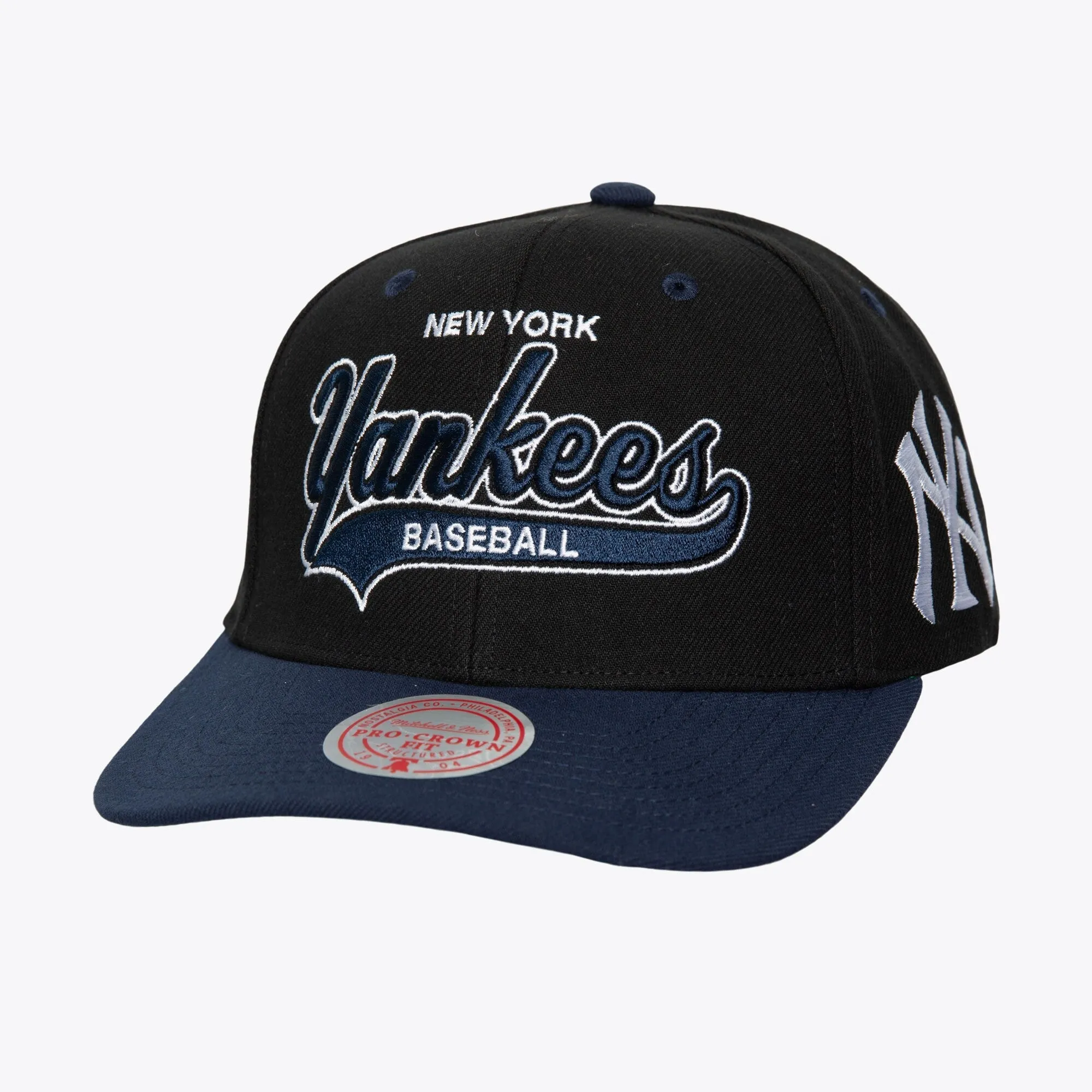 Men's Mitchell & Ness MLB Tailsweep 2.0 Pro Snapback Yankees sold by Zulily