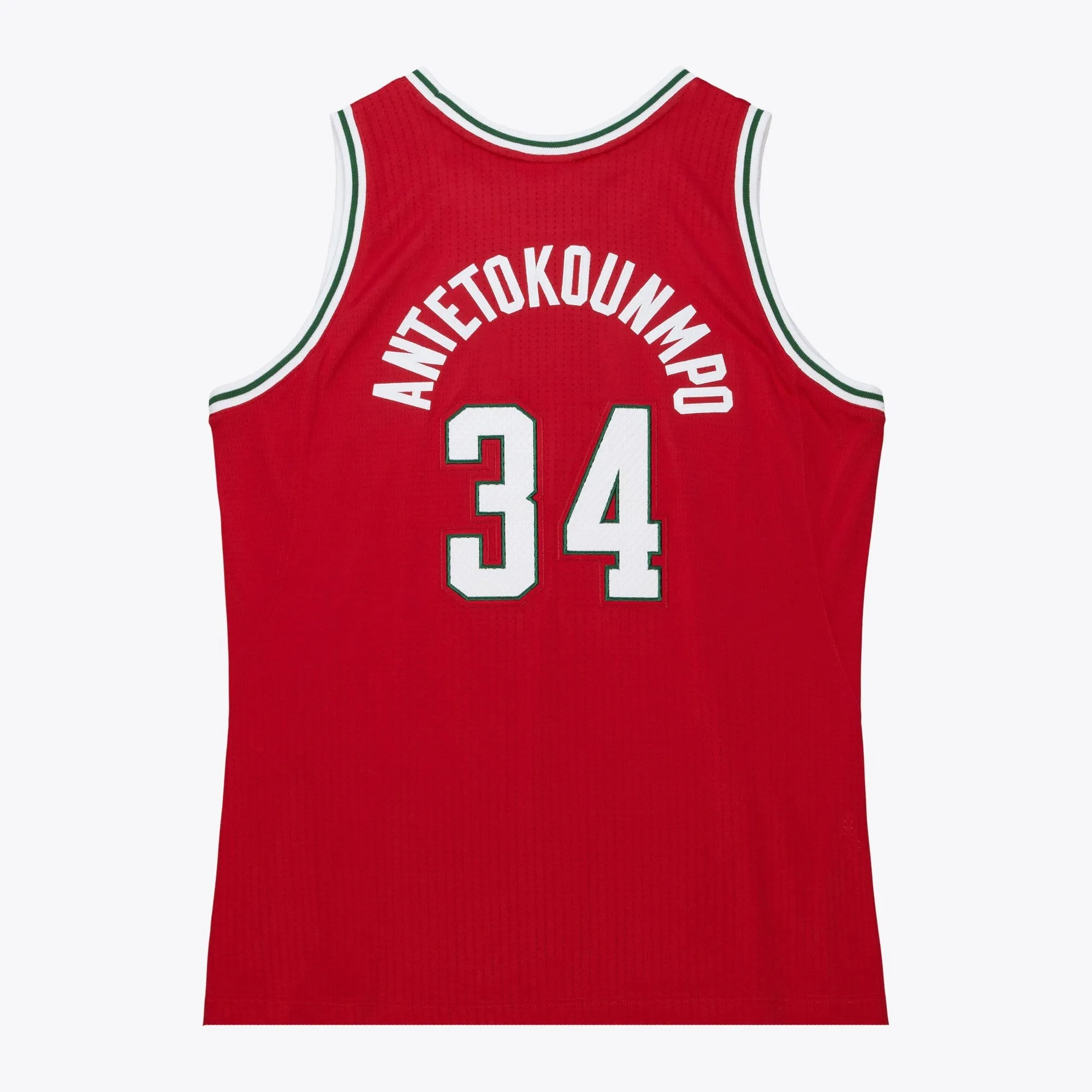 Men's Mitchell & Ness NBA Milwaukee Bucks Home Jersey Bucks 2014 Giannis Antetokounmpo sold by Zulily product image thumbnail 2