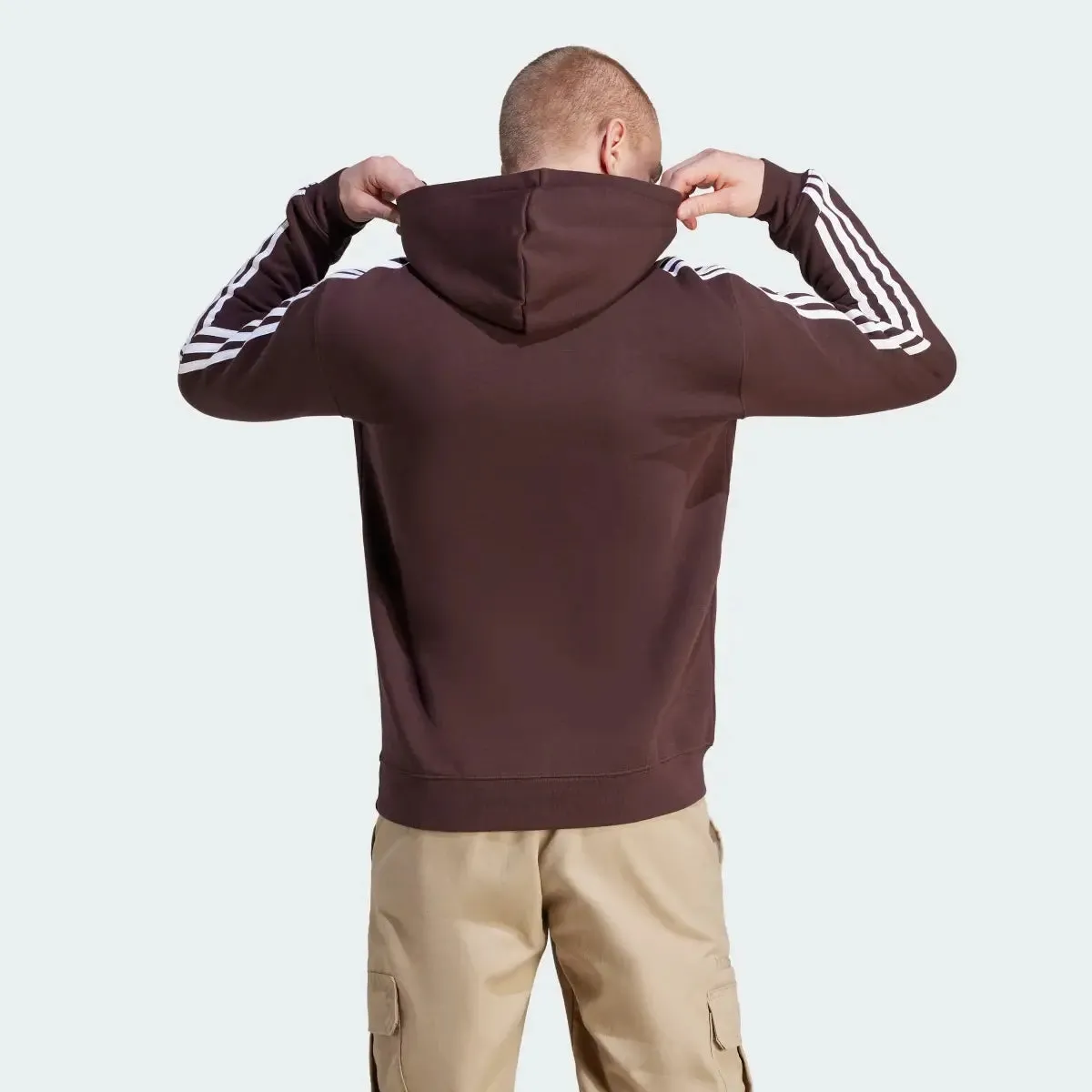 Men's adidas 3-Stripes Hoody sold by Zulily product image thumbnail 3