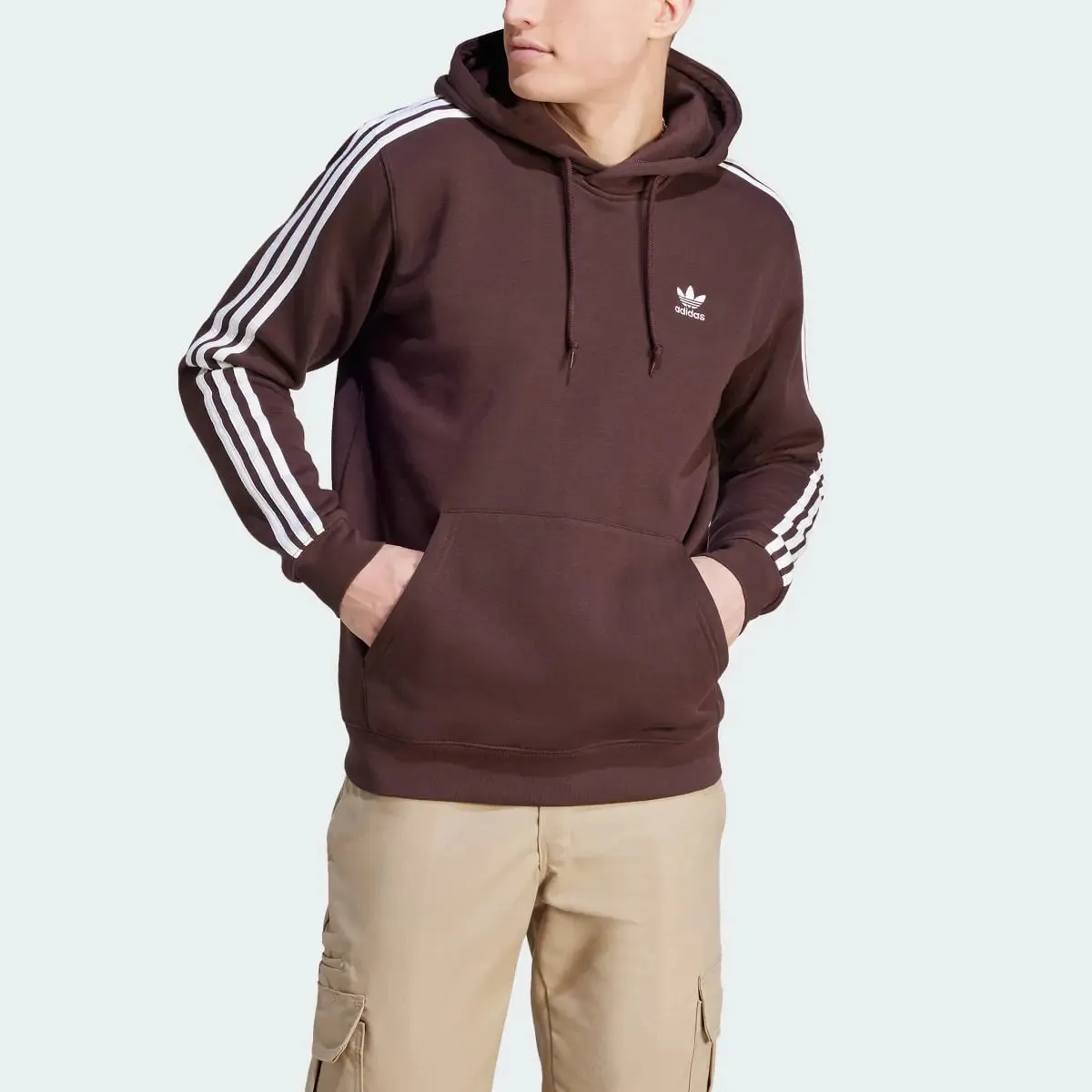 Men's adidas 3-Stripes Hoody sold by Zulily product image thumbnail 2