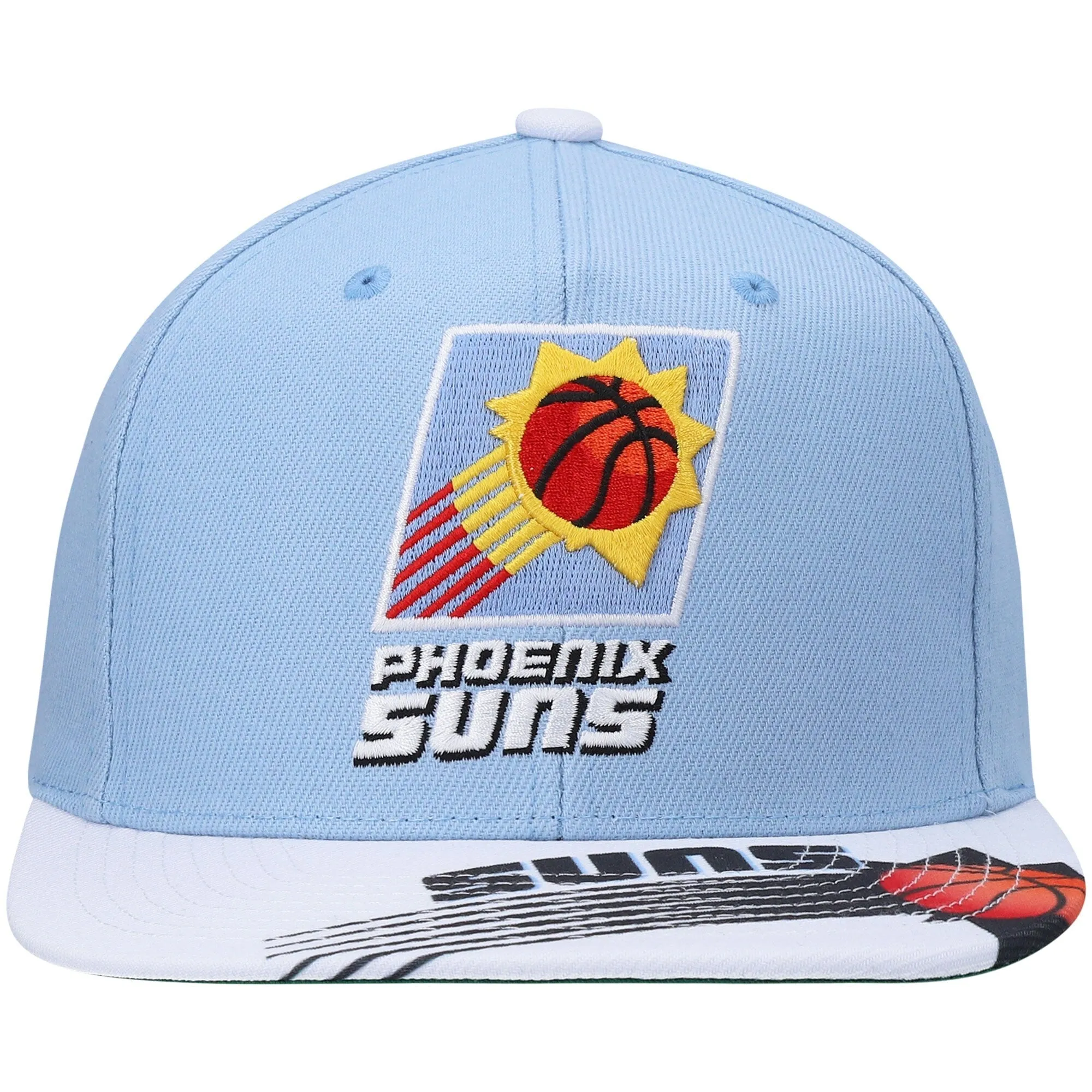 Men's Mitchell & Ness NBA Reload 3.0 Snapback Hwc Suns - Light Blue sold by Zulily product image thumbnail 2